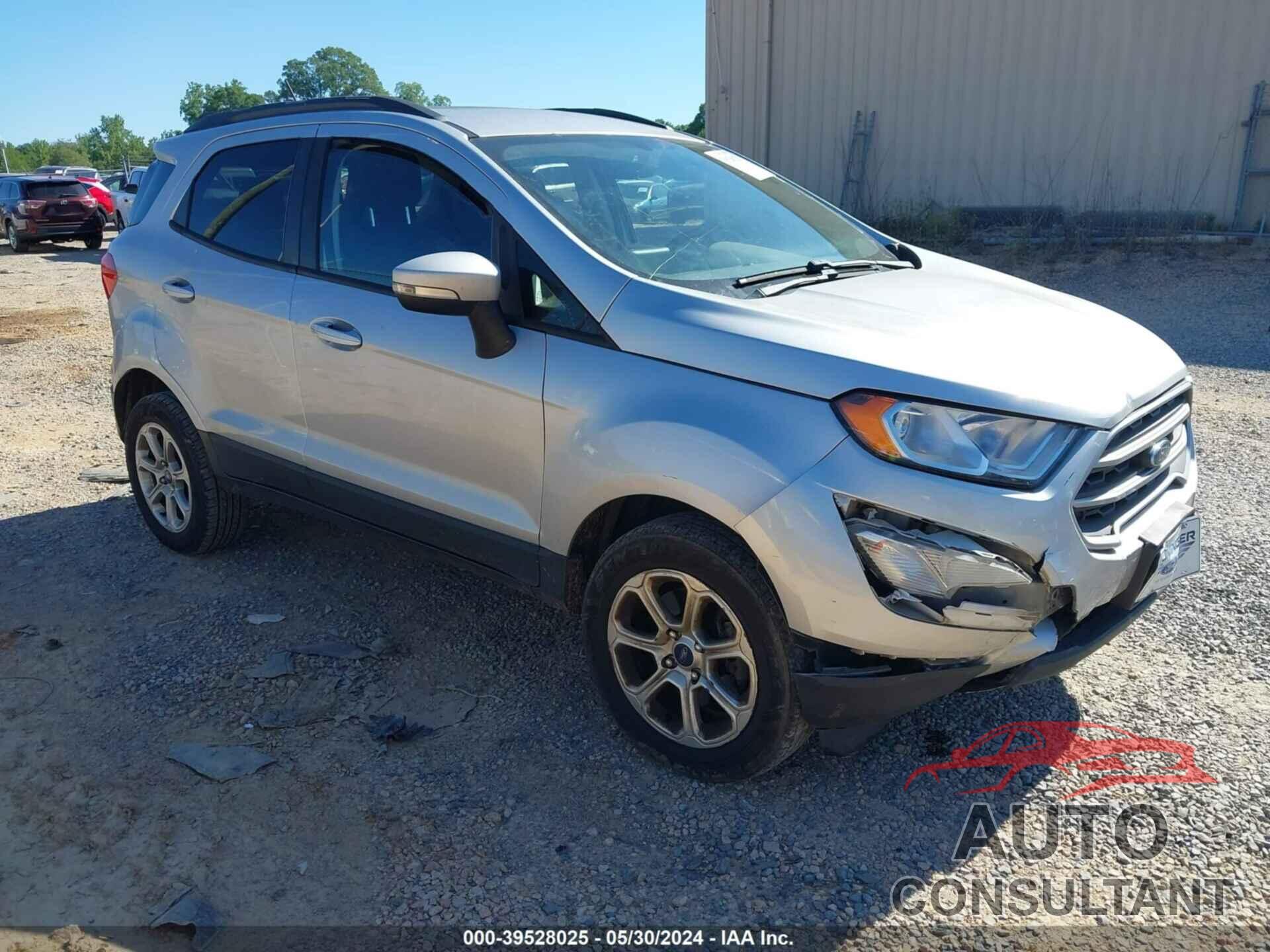 FORD ECOSPORT 2020 - MAJ6S3GL8LC339880