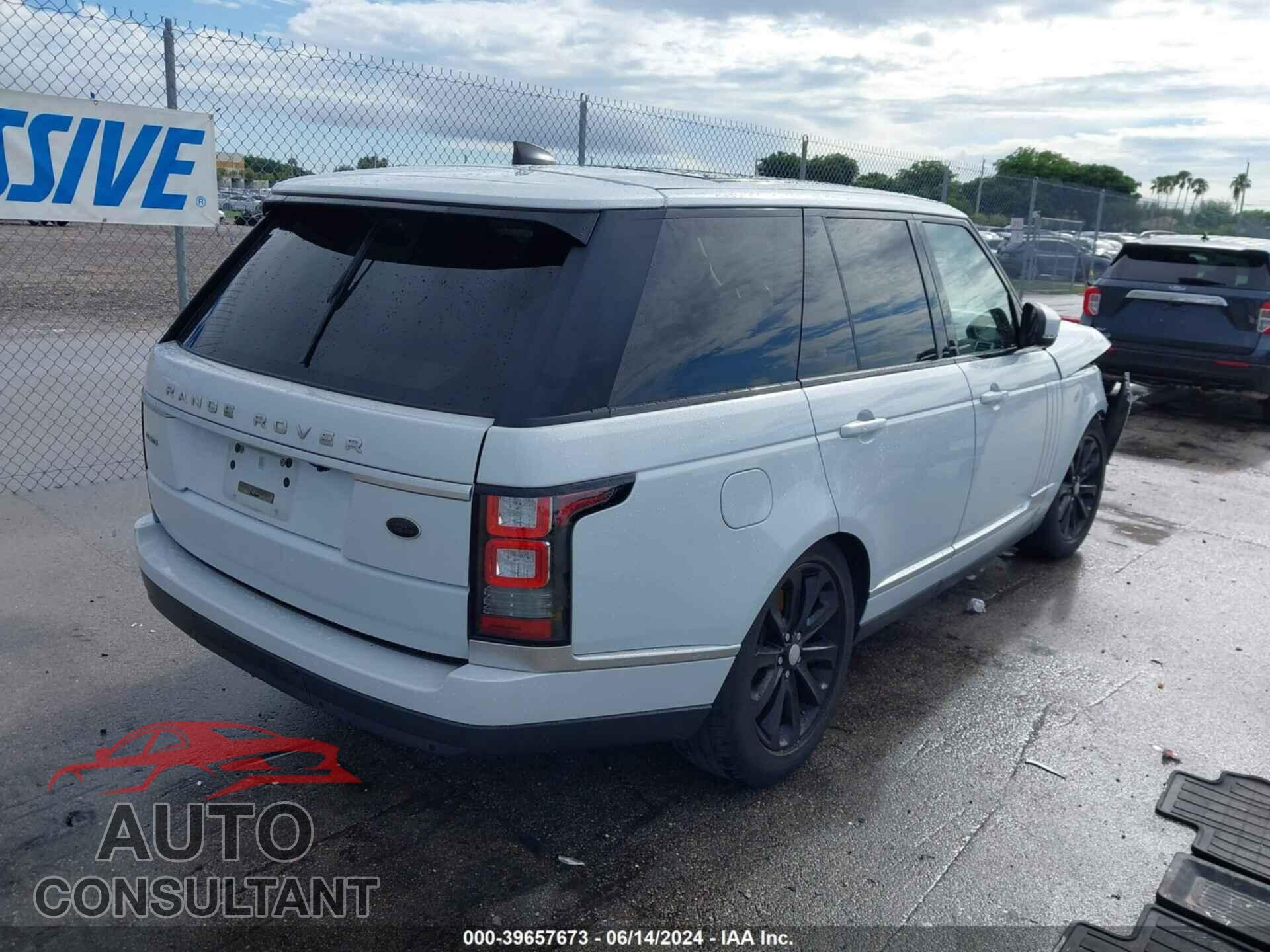 LAND ROVER RANGE ROVER 2017 - SALGS2FK2HA365694