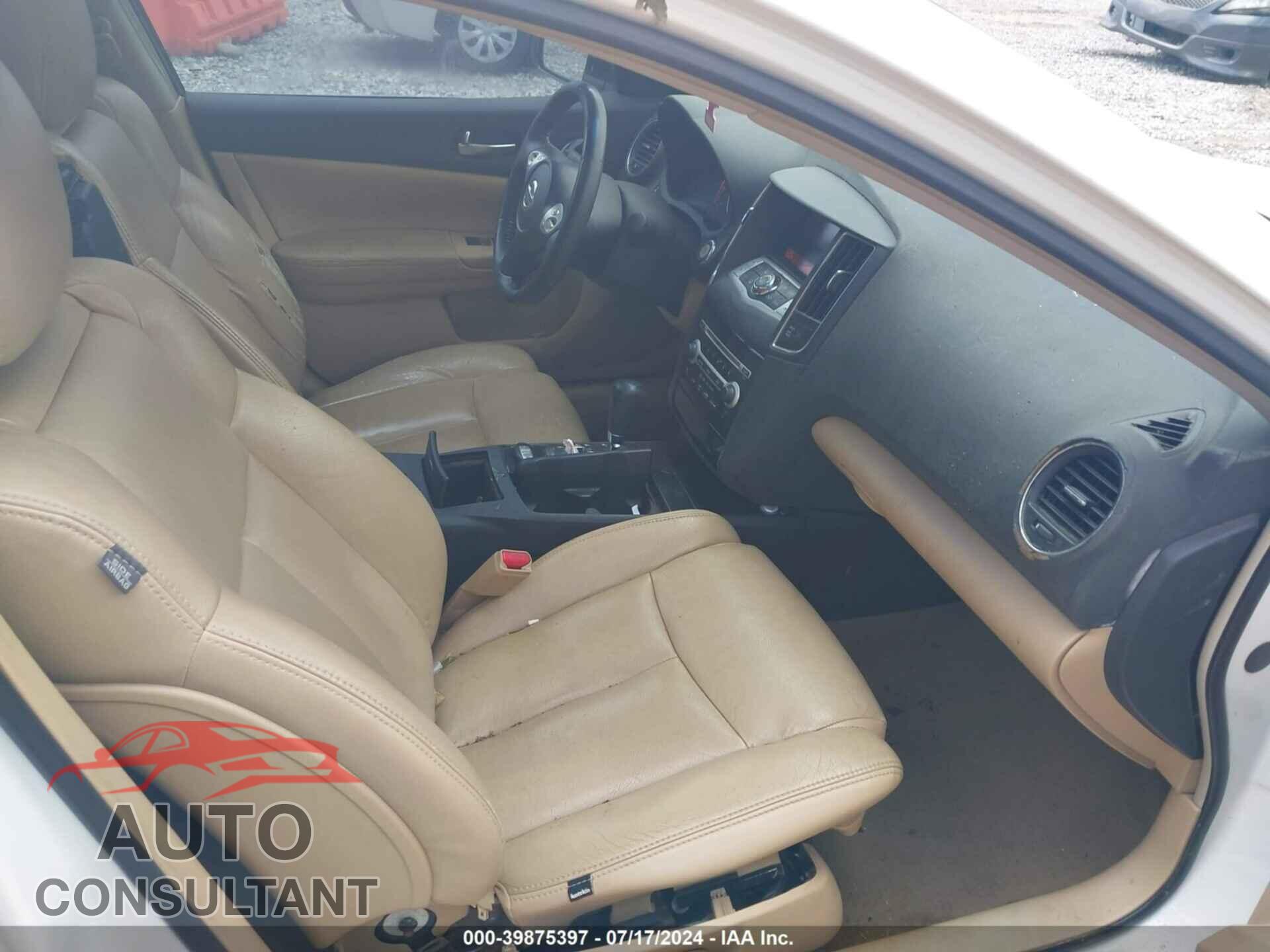 NISSAN MAXIMA 2009 - 1N4AA51E49C859196
