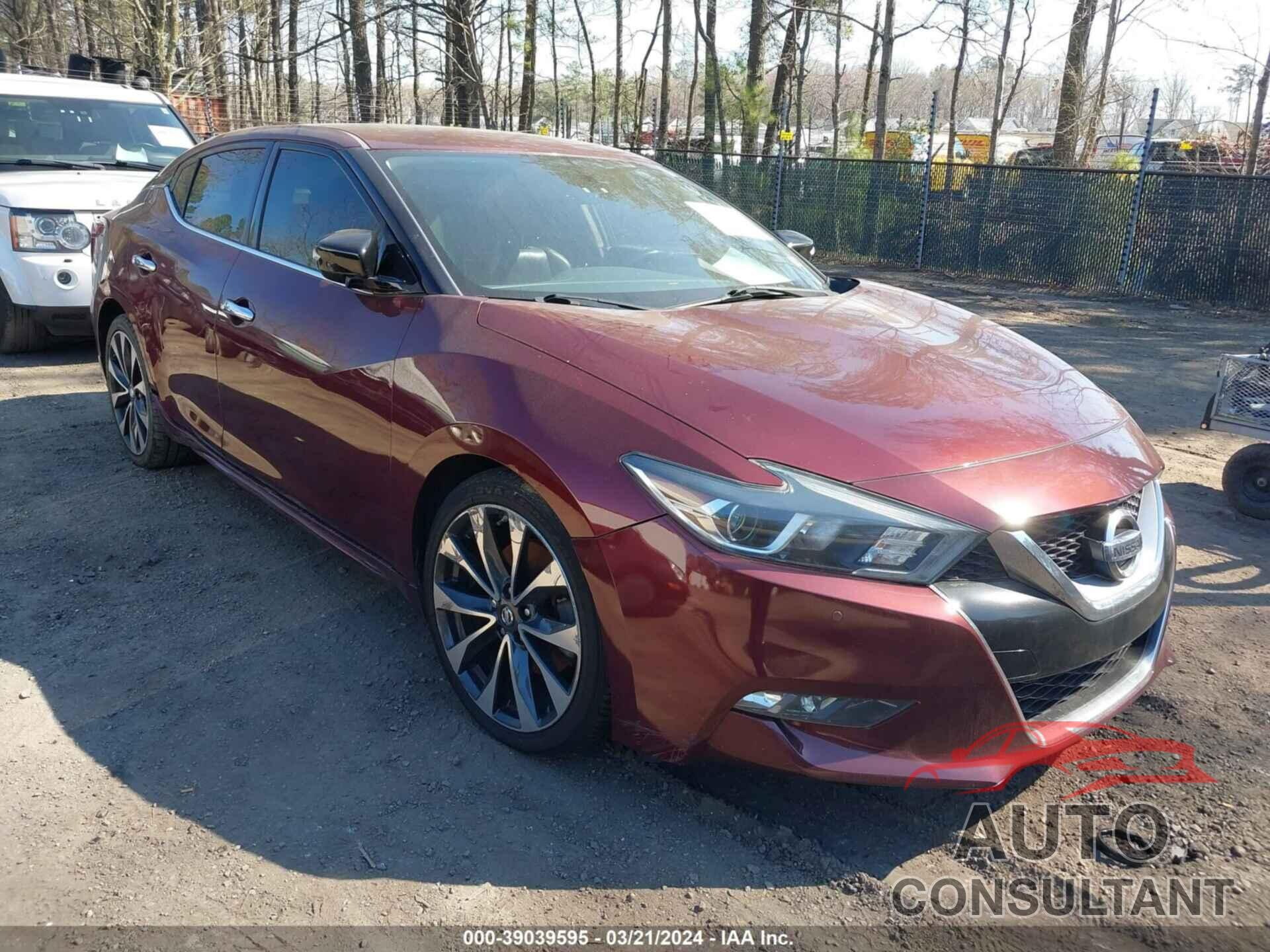 NISSAN MAXIMA 2016 - 1N4AA6APXGC405989