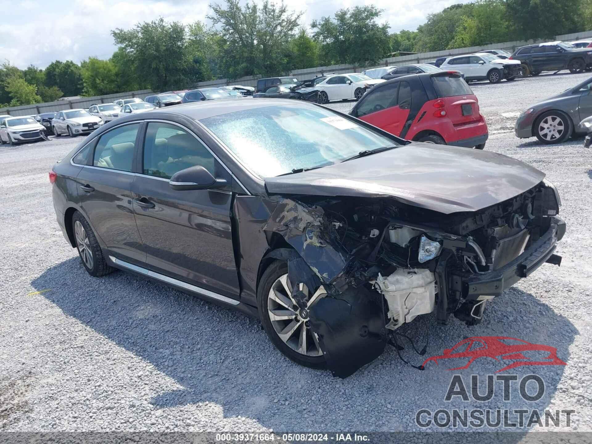 HYUNDAI SONATA 2017 - 5NPE34AF2HH487482