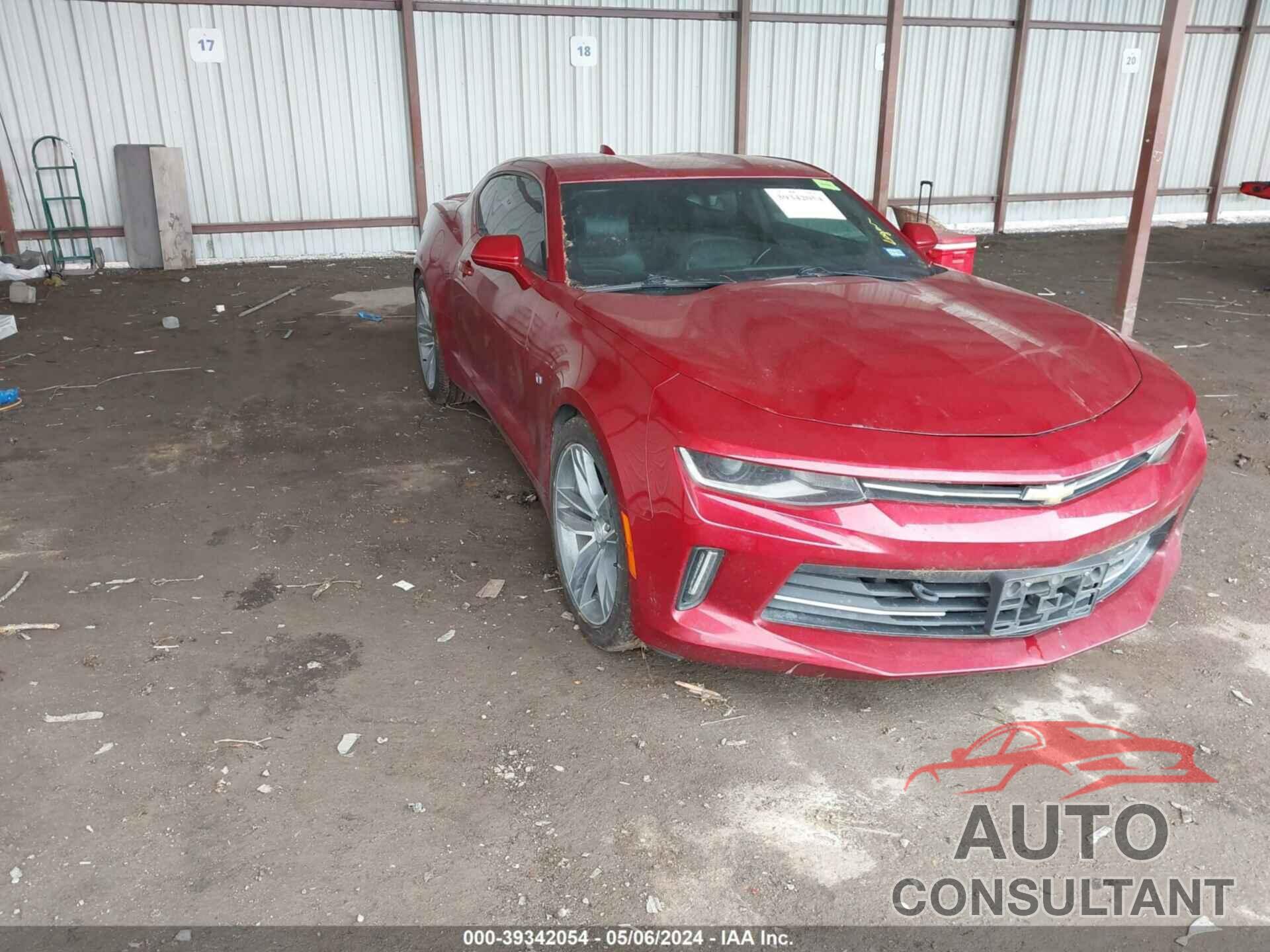 CHEVROLET CAMARO 2018 - 1G1FD1RX1J0160290