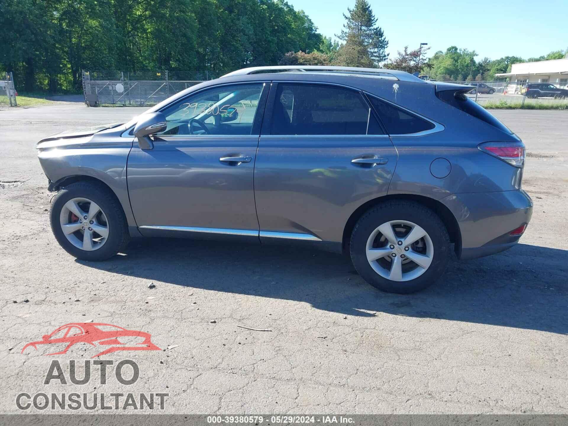 LEXUS RX 350 2013 - 2T2BK1BA2DC217099