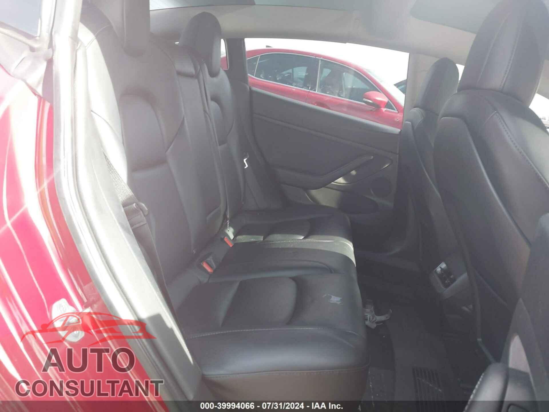TESLA MODEL 3 2022 - 5YJ3E1EA9NF185387