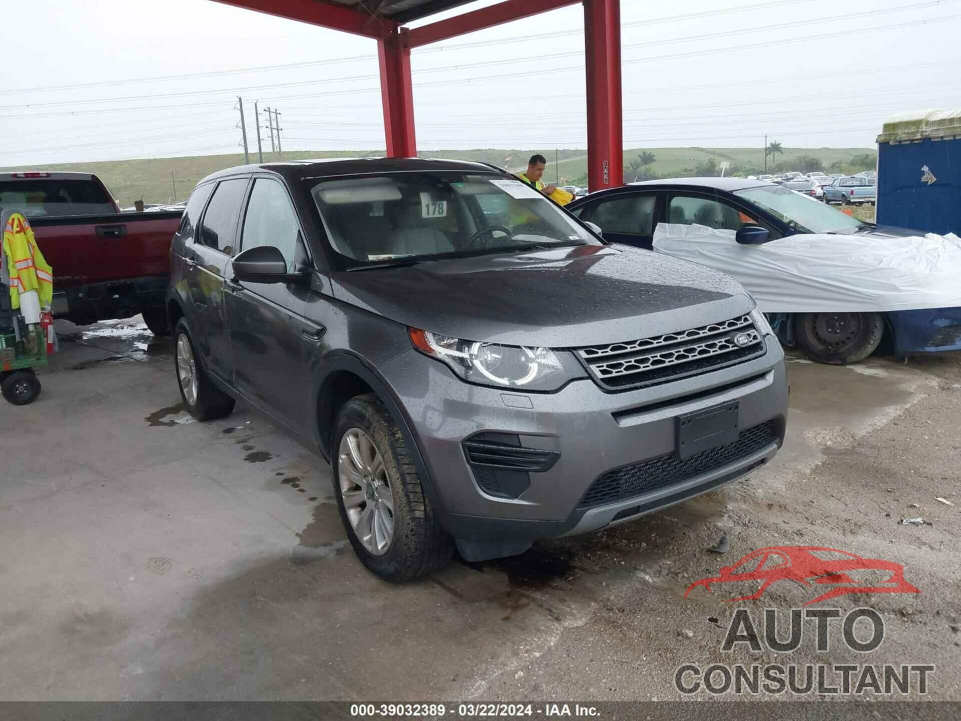 LAND ROVER DISCOVERY SPORT 2017 - SALCP2BG1HH658611