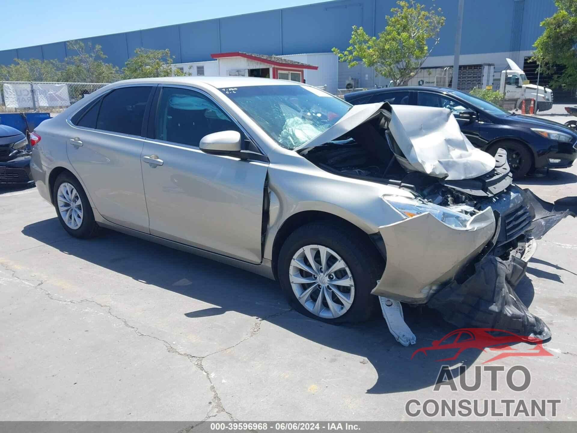 TOYOTA CAMRY 2017 - 4T1BF1FK8HU681398