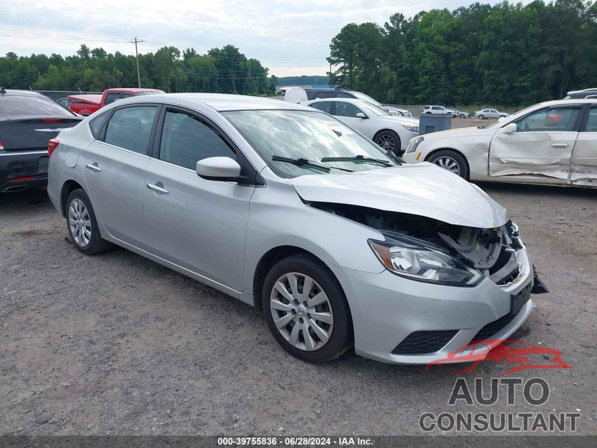 NISSAN SENTRA 2019 - 3N1AB7AP2KY263024