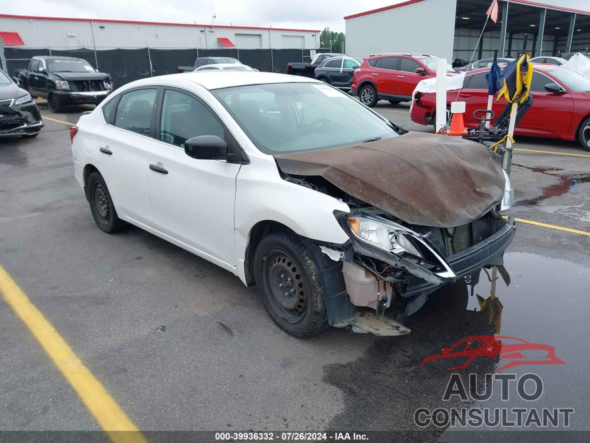 NISSAN SENTRA 2017 - 3N1AB7AP9HL714195