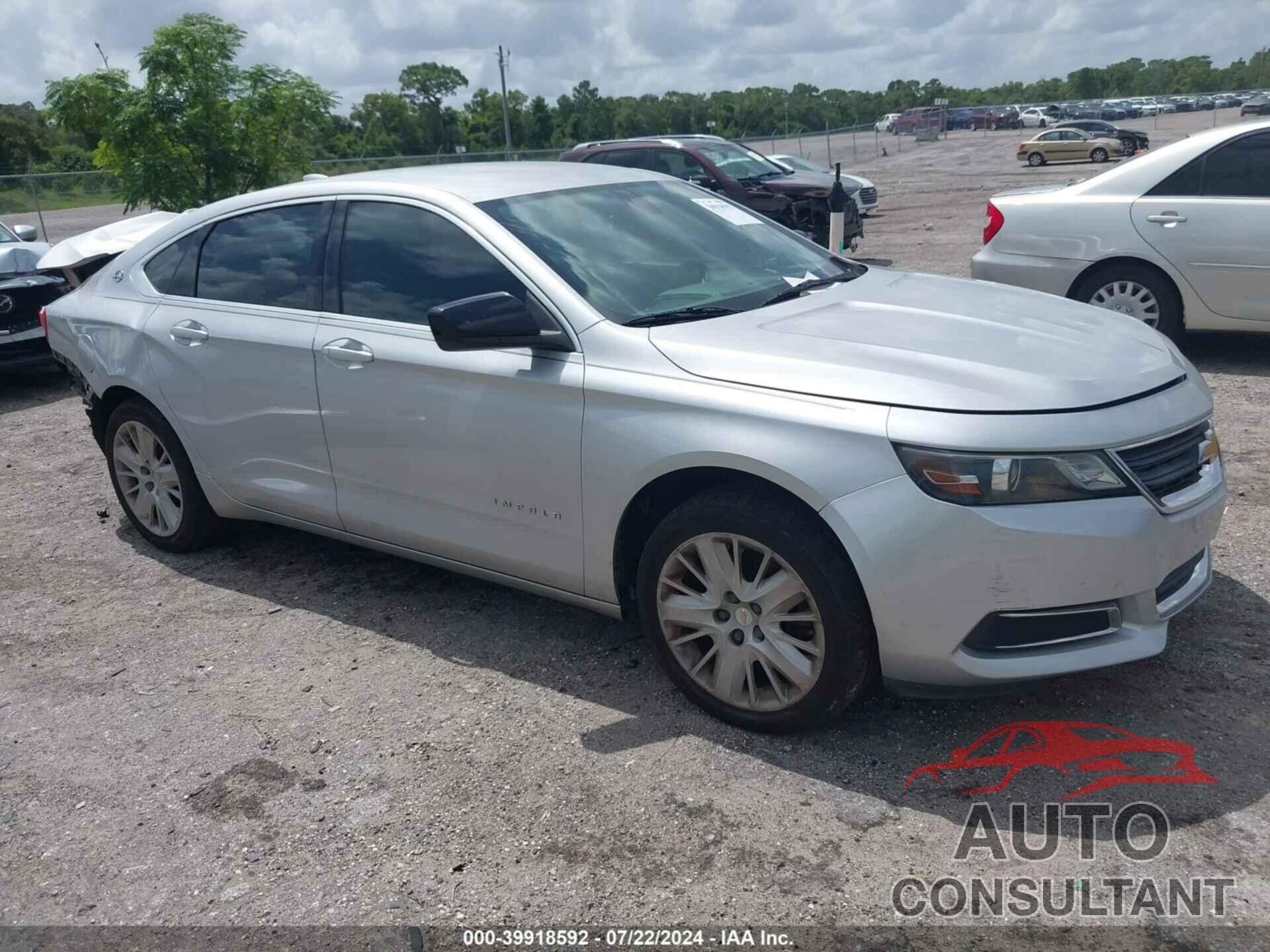 CHEVROLET IMPALA 2016 - 2G11Z5SA0G9168100