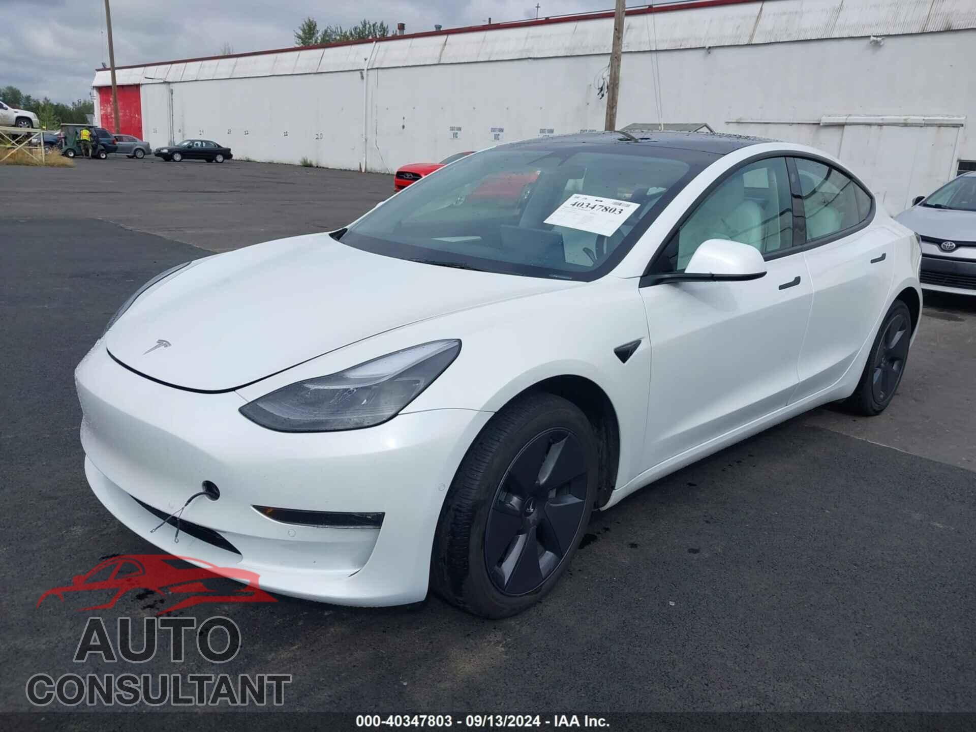 TESLA MODEL 3 2022 - 5YJ3E1EB9NF348208