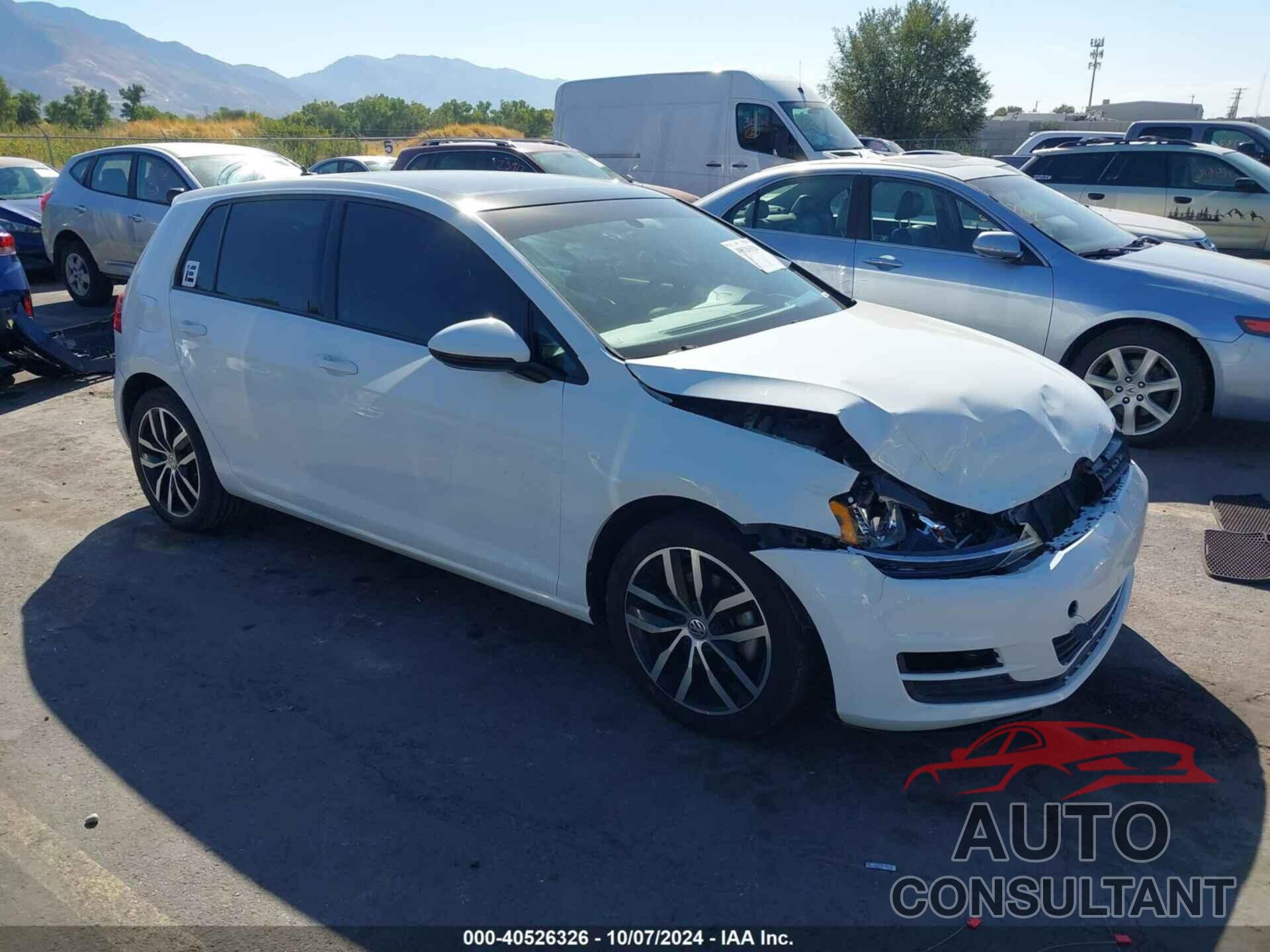 VOLKSWAGEN GOLF 2015 - 3VW217AU3FM043038