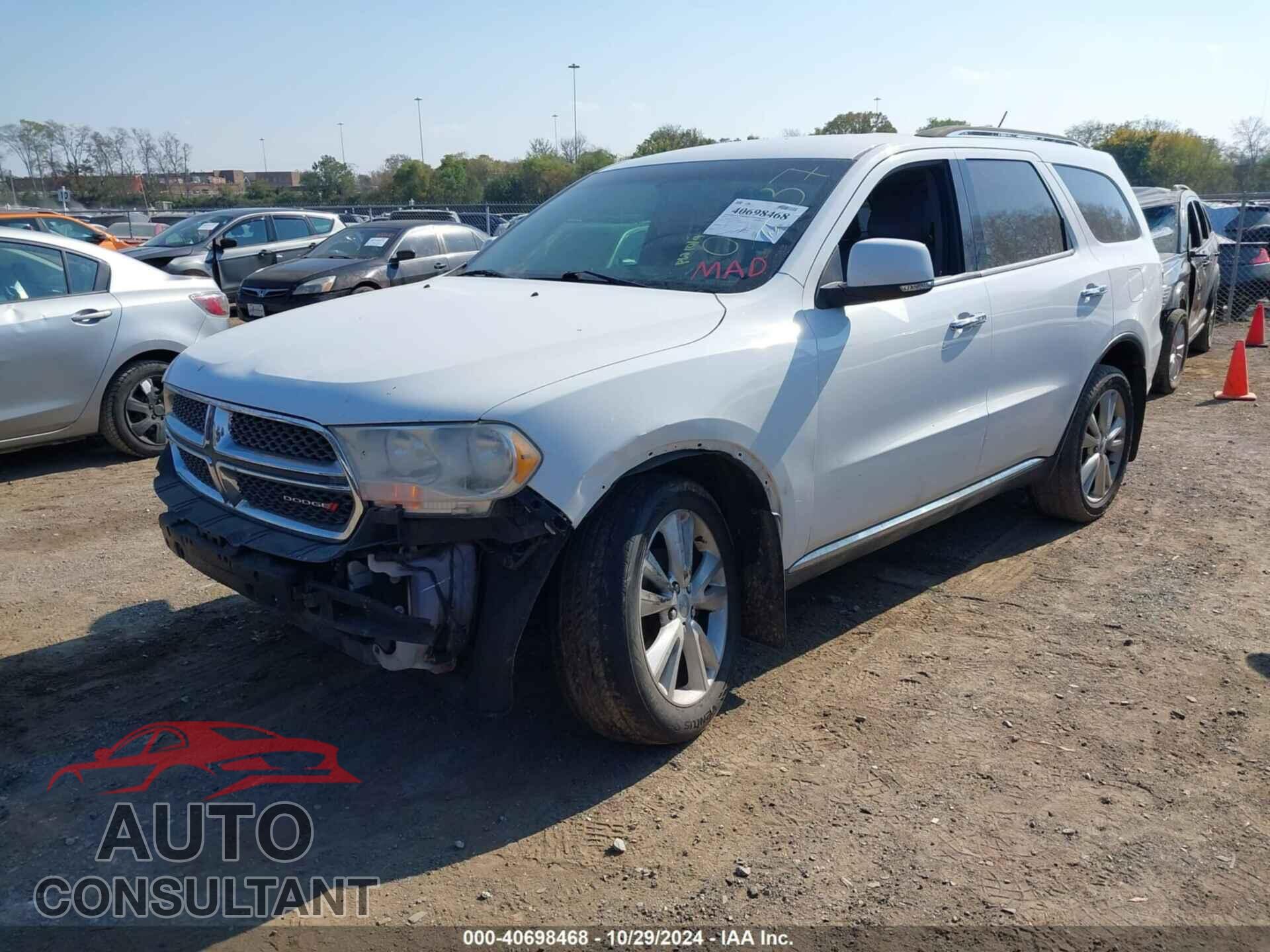 DODGE DURANGO 2013 - 1C4RDHDG7DC539737