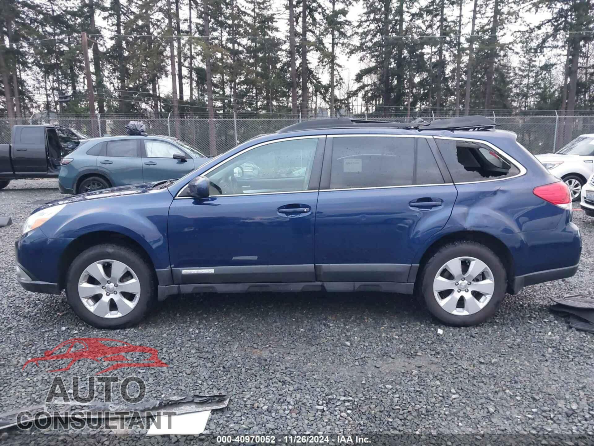 SUBARU OUTBACK 2011 - 4S4BRCCC3B3444590