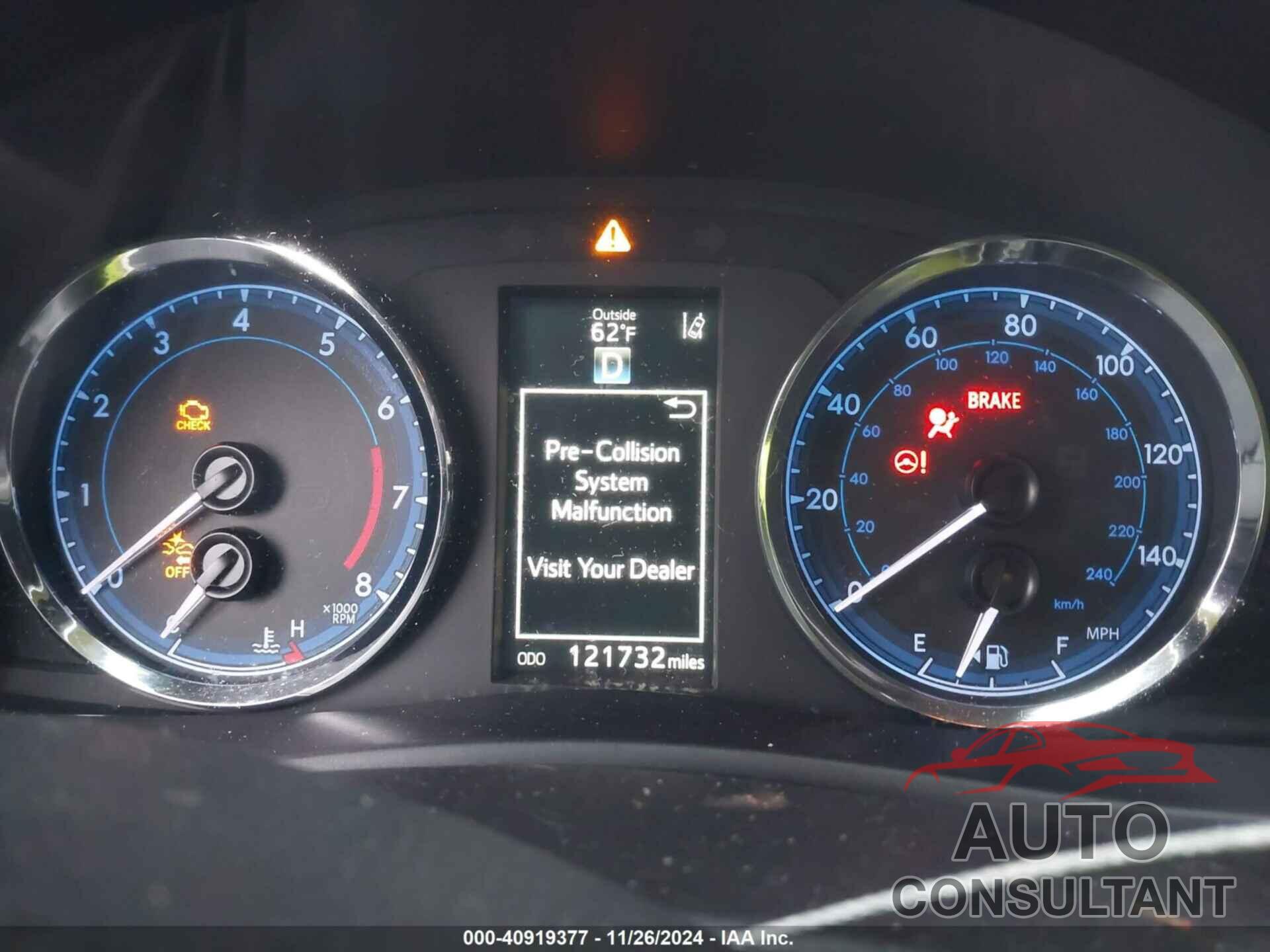 TOYOTA COROLLA 2019 - 5YFBURHE9KP931932