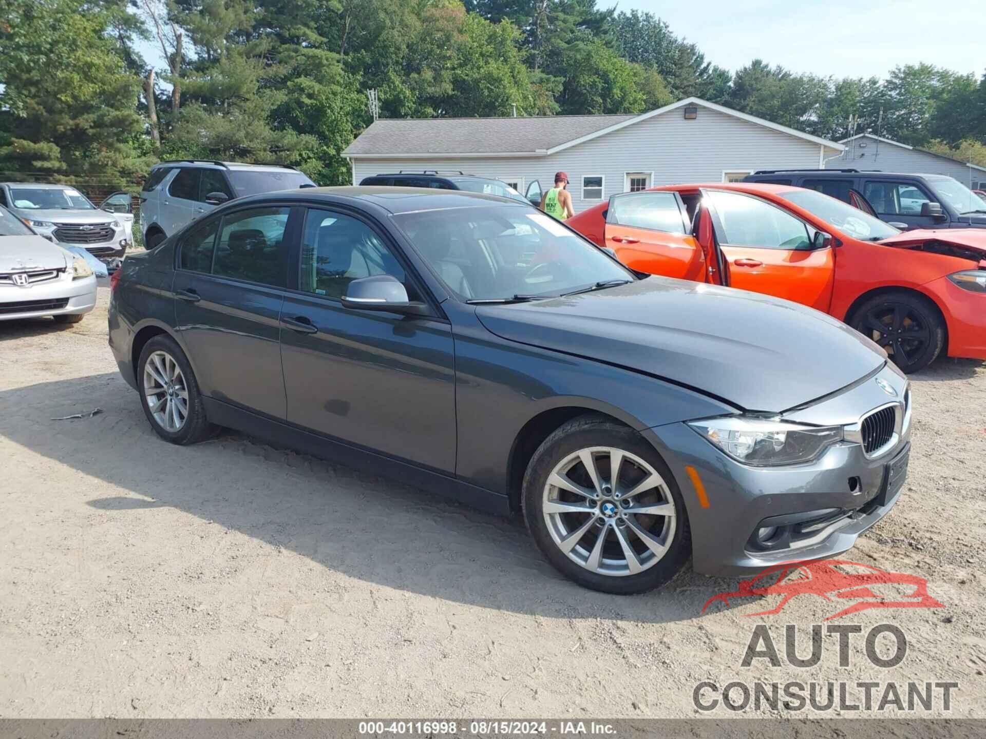 BMW 320I 2016 - WBA8E5G55GNU20334