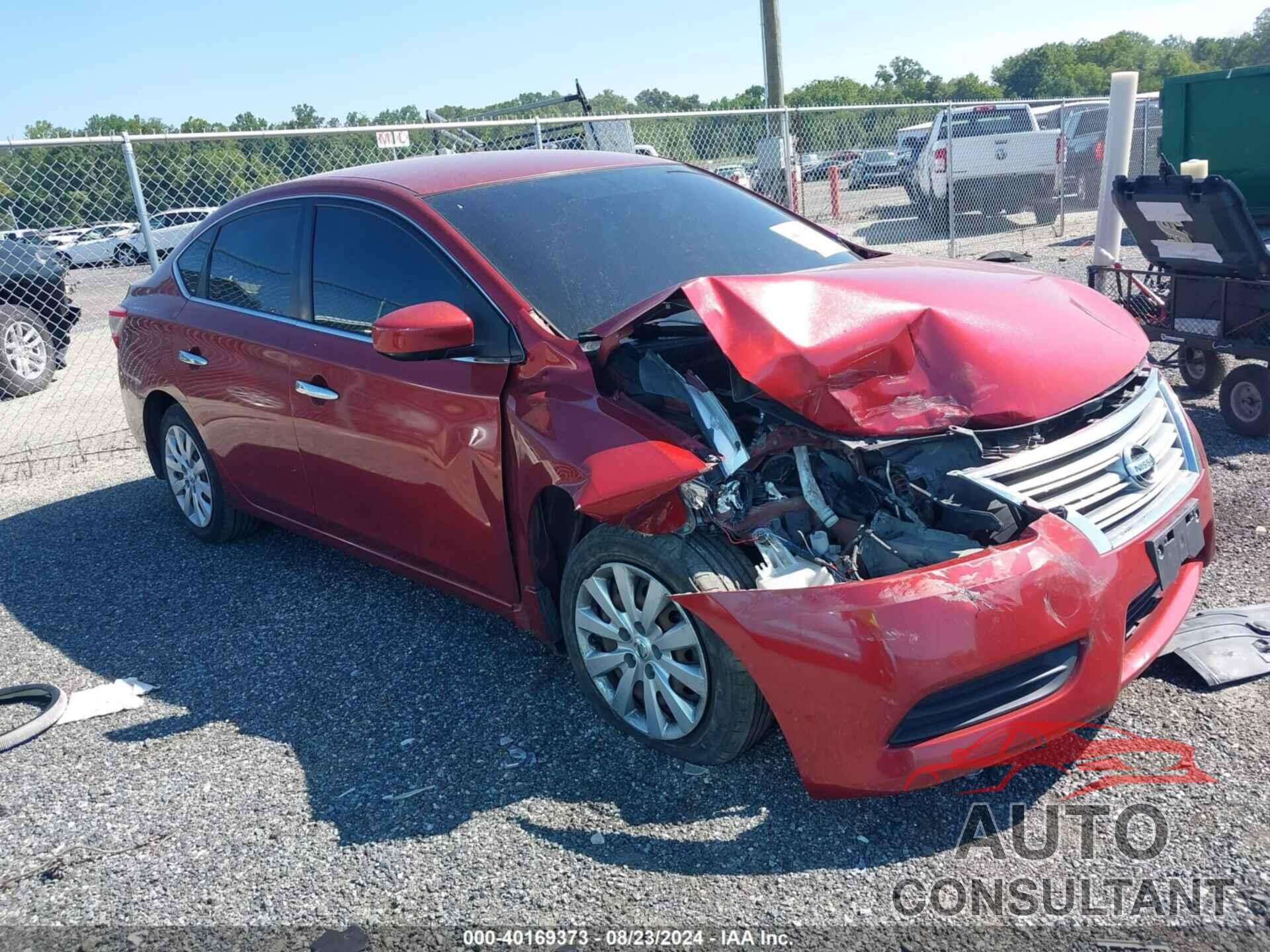 NISSAN SENTRA 2015 - 3N1AB7APXFY325906
