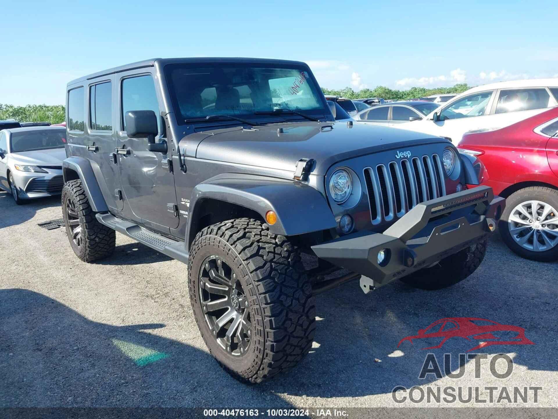 JEEP WRANGLER UNLIMITED 2017 - 1C4BJWEG9HL507567