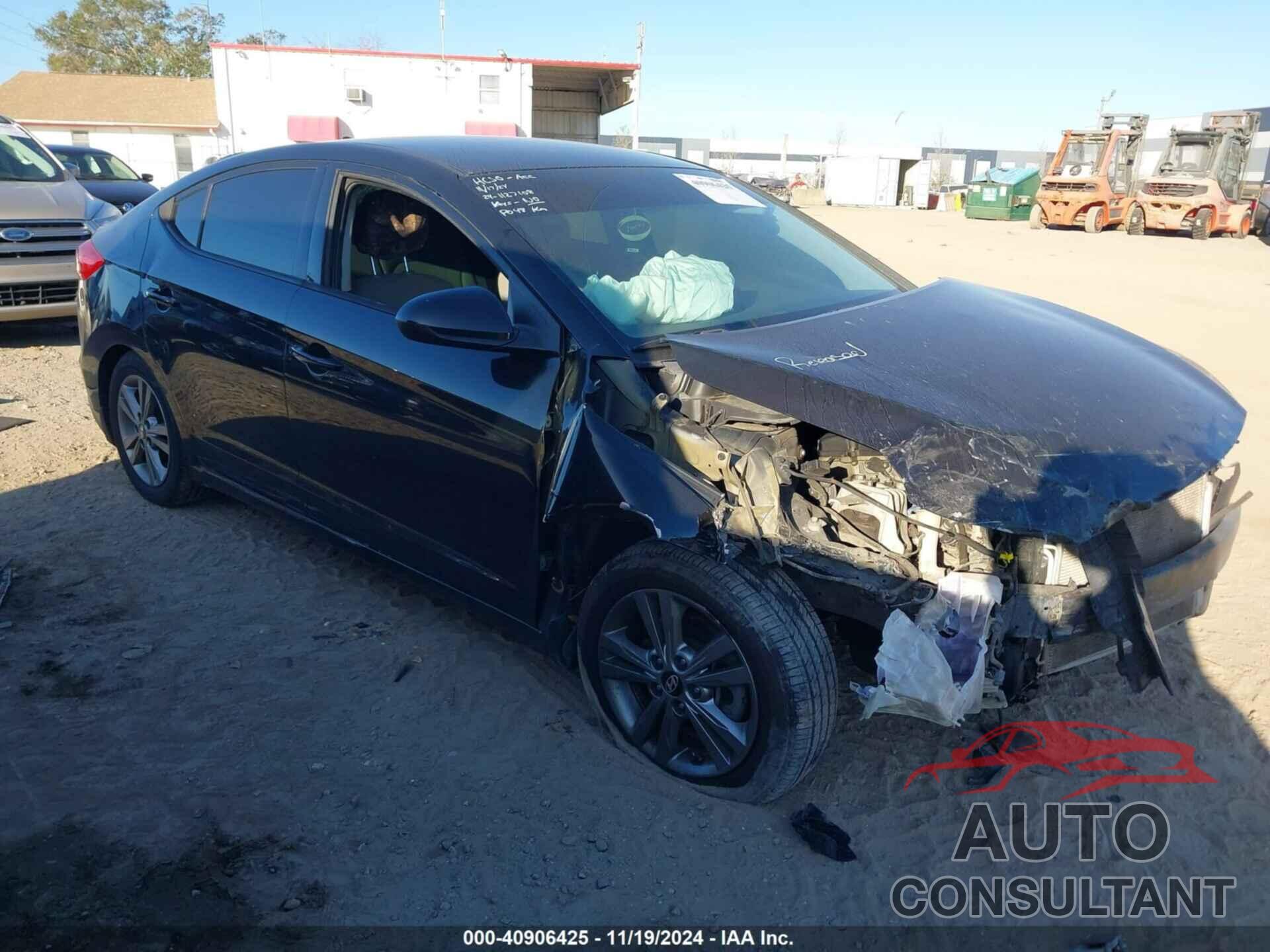 HYUNDAI ELANTRA 2017 - 5NPD84LF6HH156219