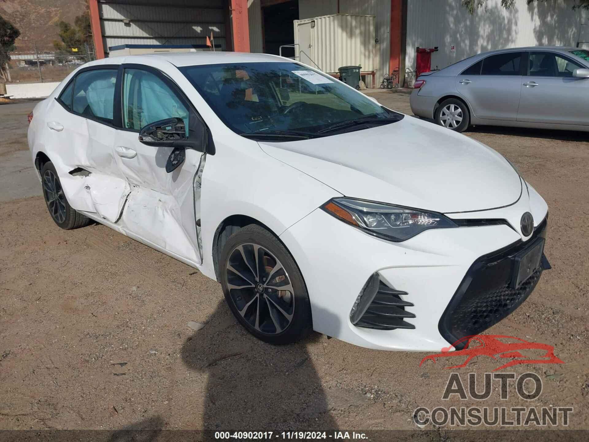 TOYOTA COROLLA 2019 - 5YFBURHE9KP926360