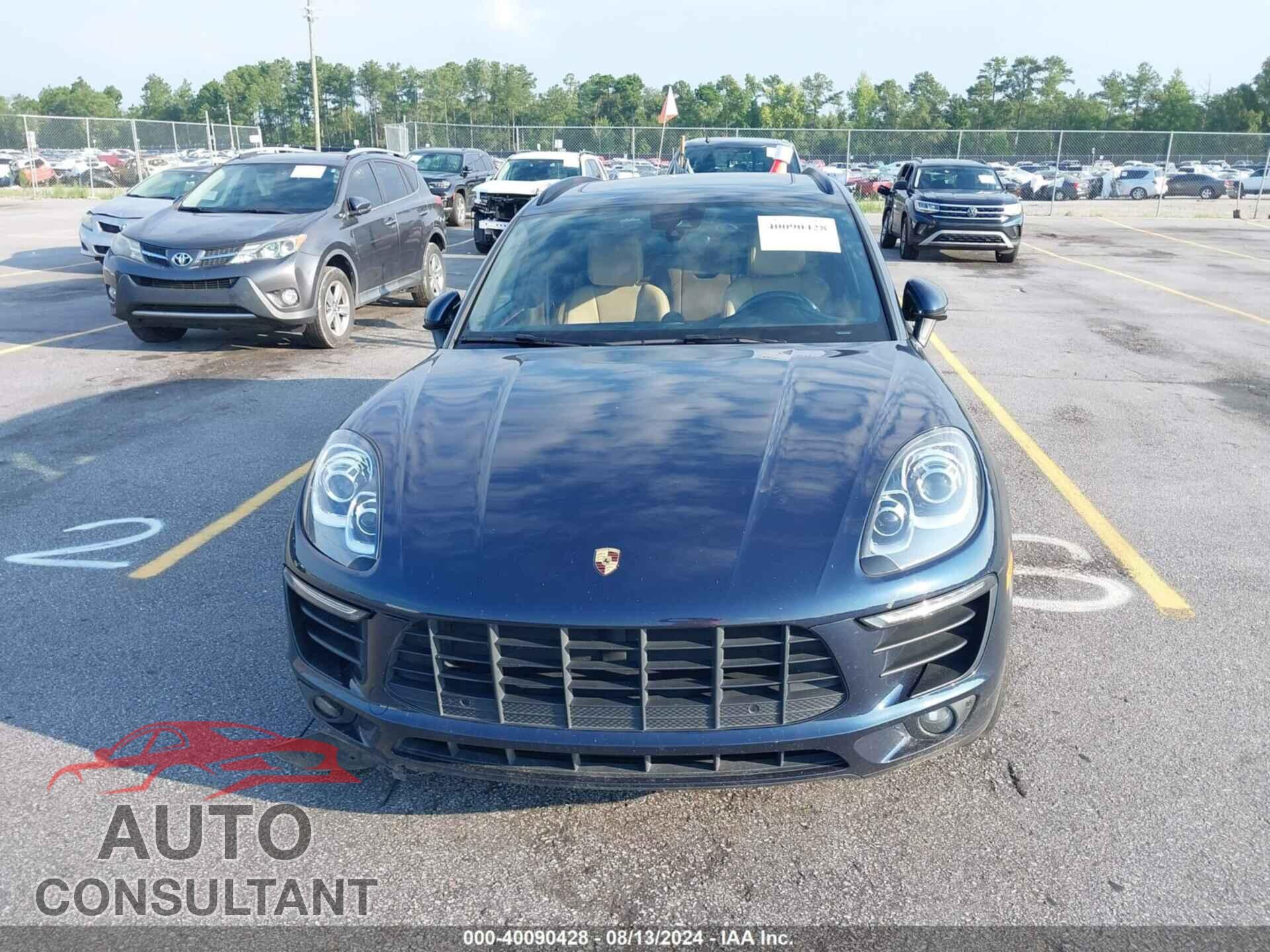 PORSCHE MACAN 2017 - WP1AA2A50HLB81651