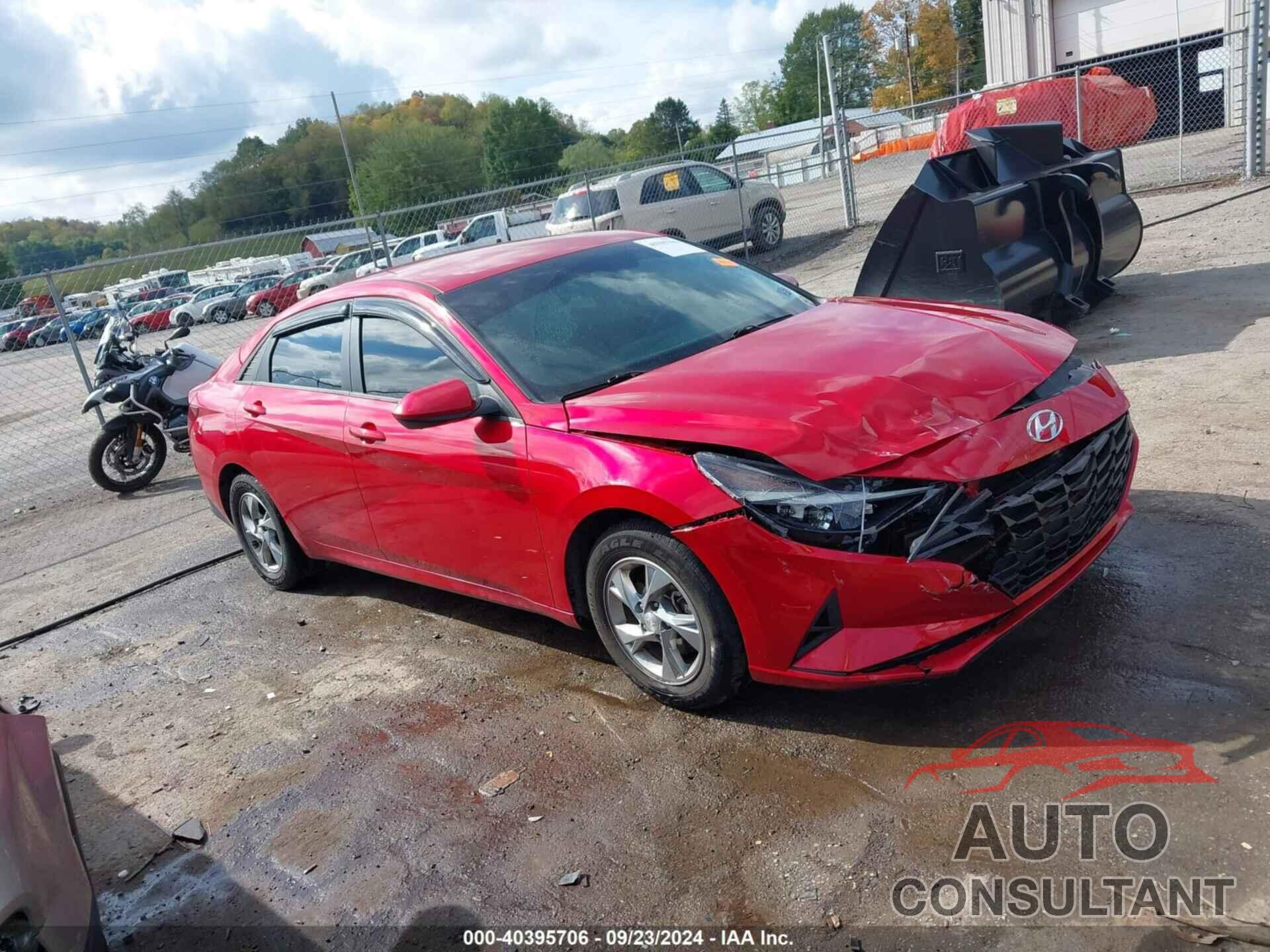 HYUNDAI ELANTRA 2021 - 5NPLL4AG9MH050489