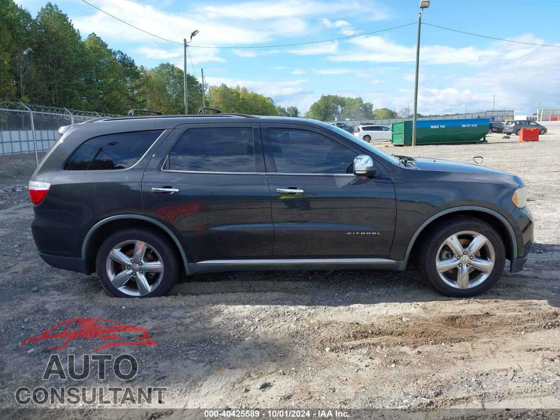 DODGE DURANGO 2011 - 1D4SE5GT9BC593725