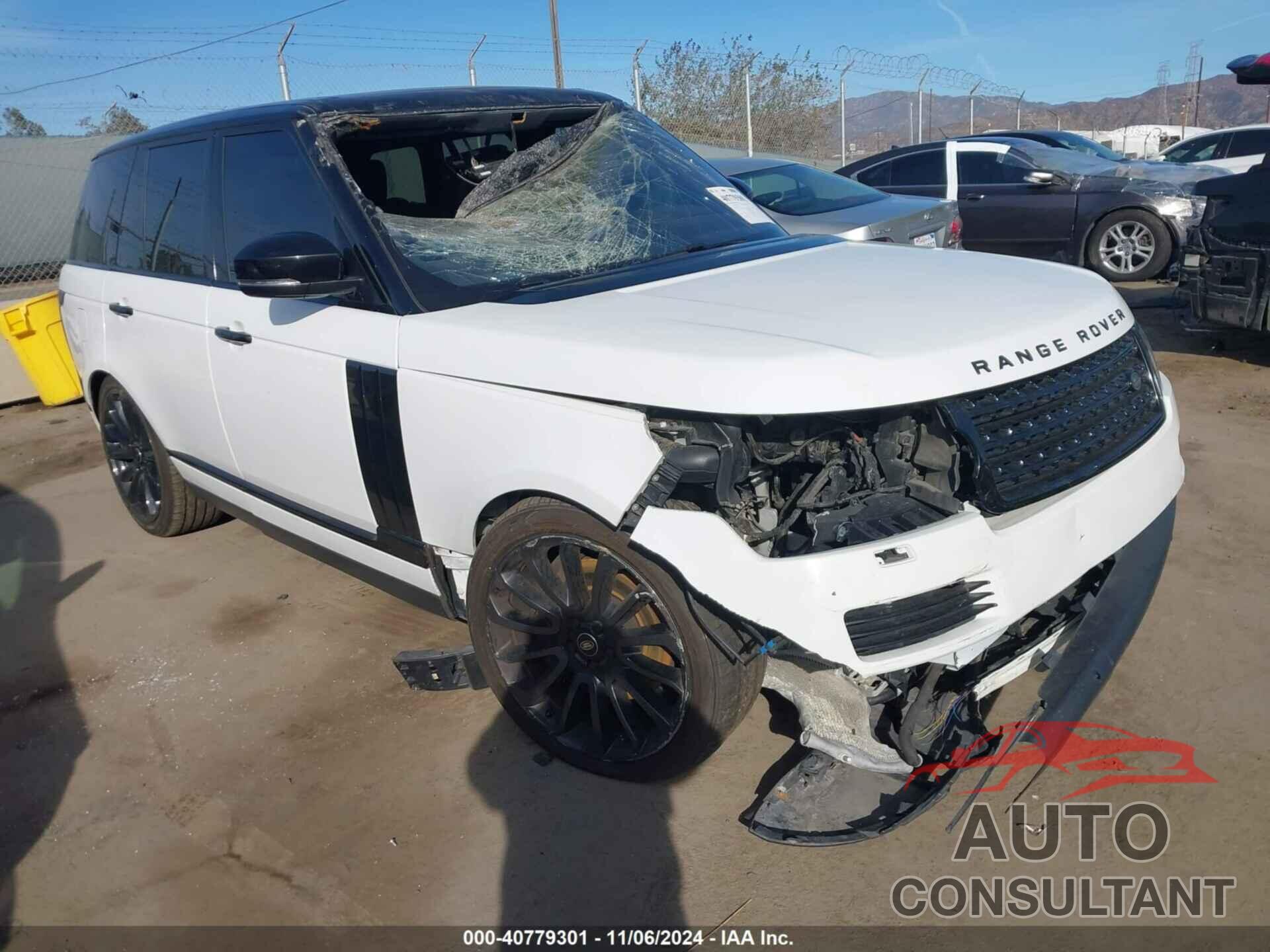LAND ROVER RANGE ROVER 2017 - SALGS2FV8HA327980