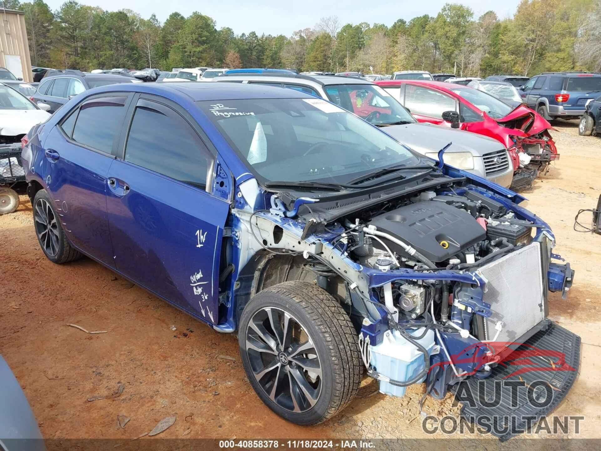 TOYOTA COROLLA 2019 - 2T1BURHE8KC224479