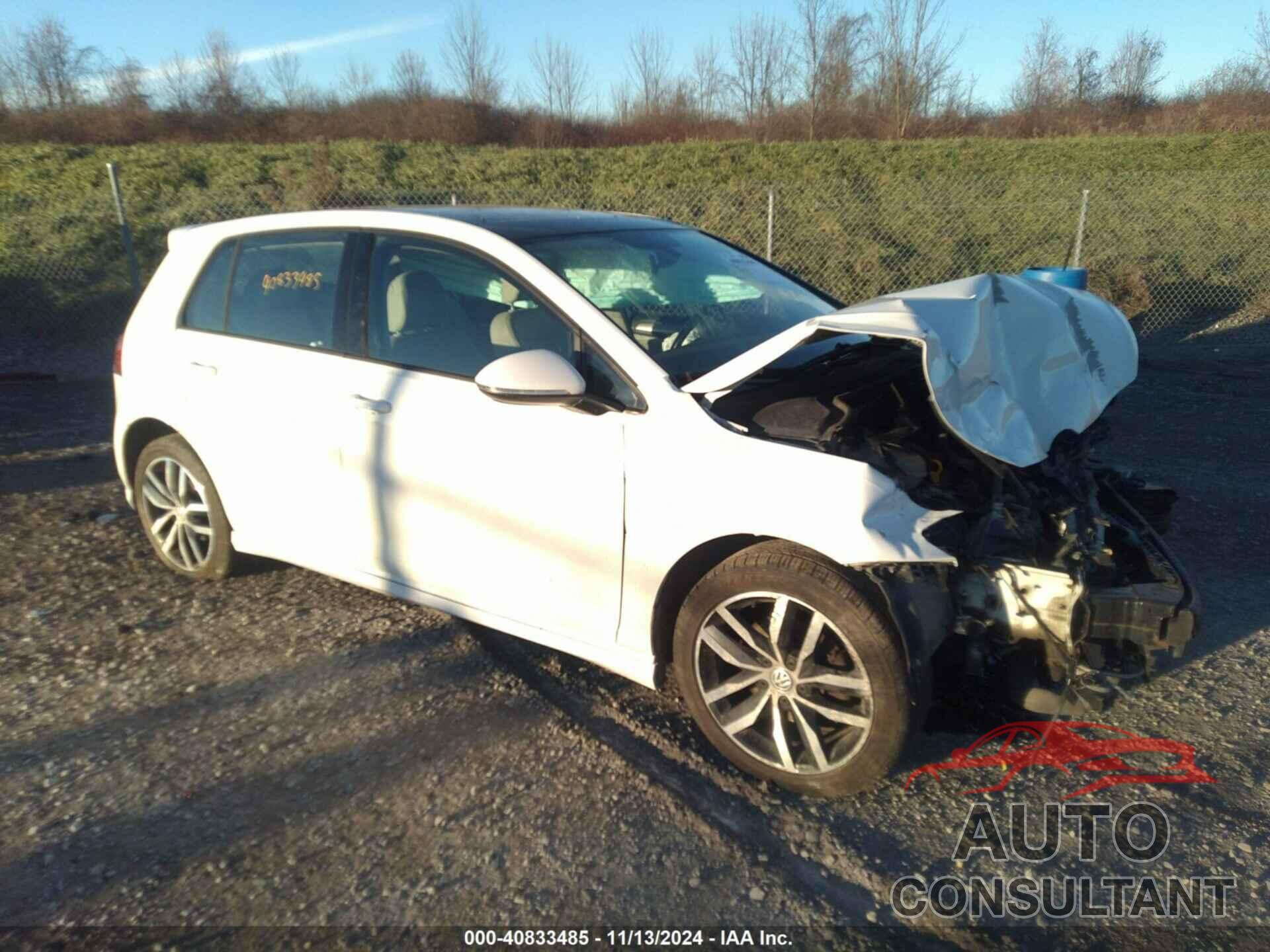 VOLKSWAGEN GOLF 2015 - 3VW217AU0FM004892