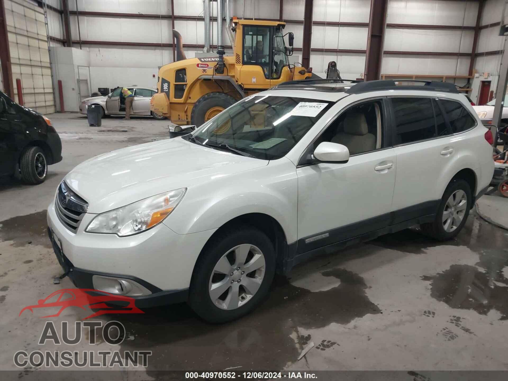 SUBARU OUTBACK 2012 - 4S4BRBGC0C3262576