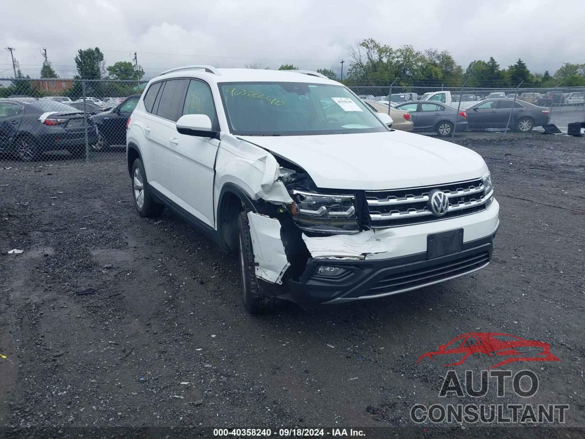 VOLKSWAGEN ATLAS 2018 - 1V2LR2CA2JC560118