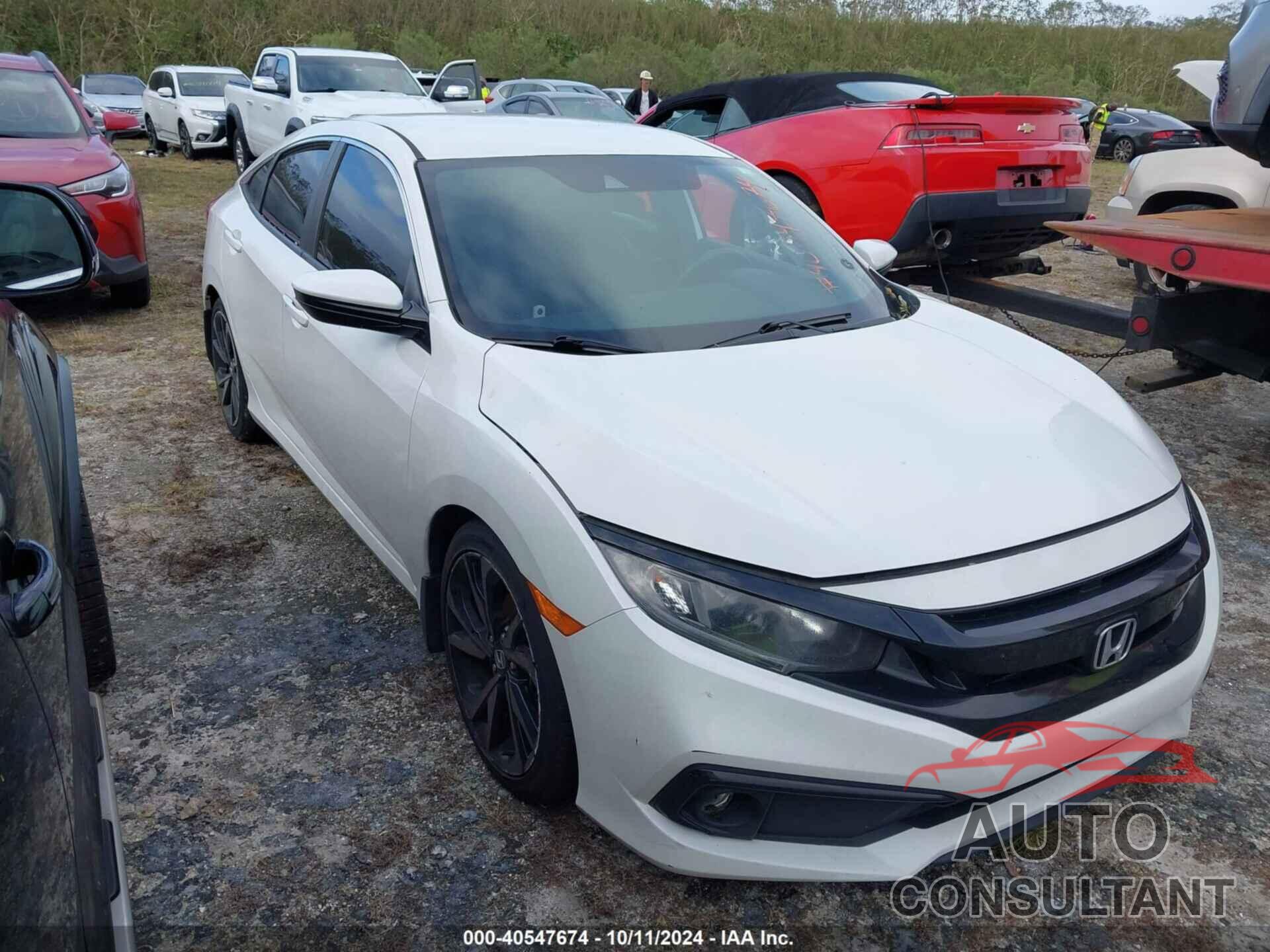HONDA CIVIC 2019 - 2HGFC2F89KH567463