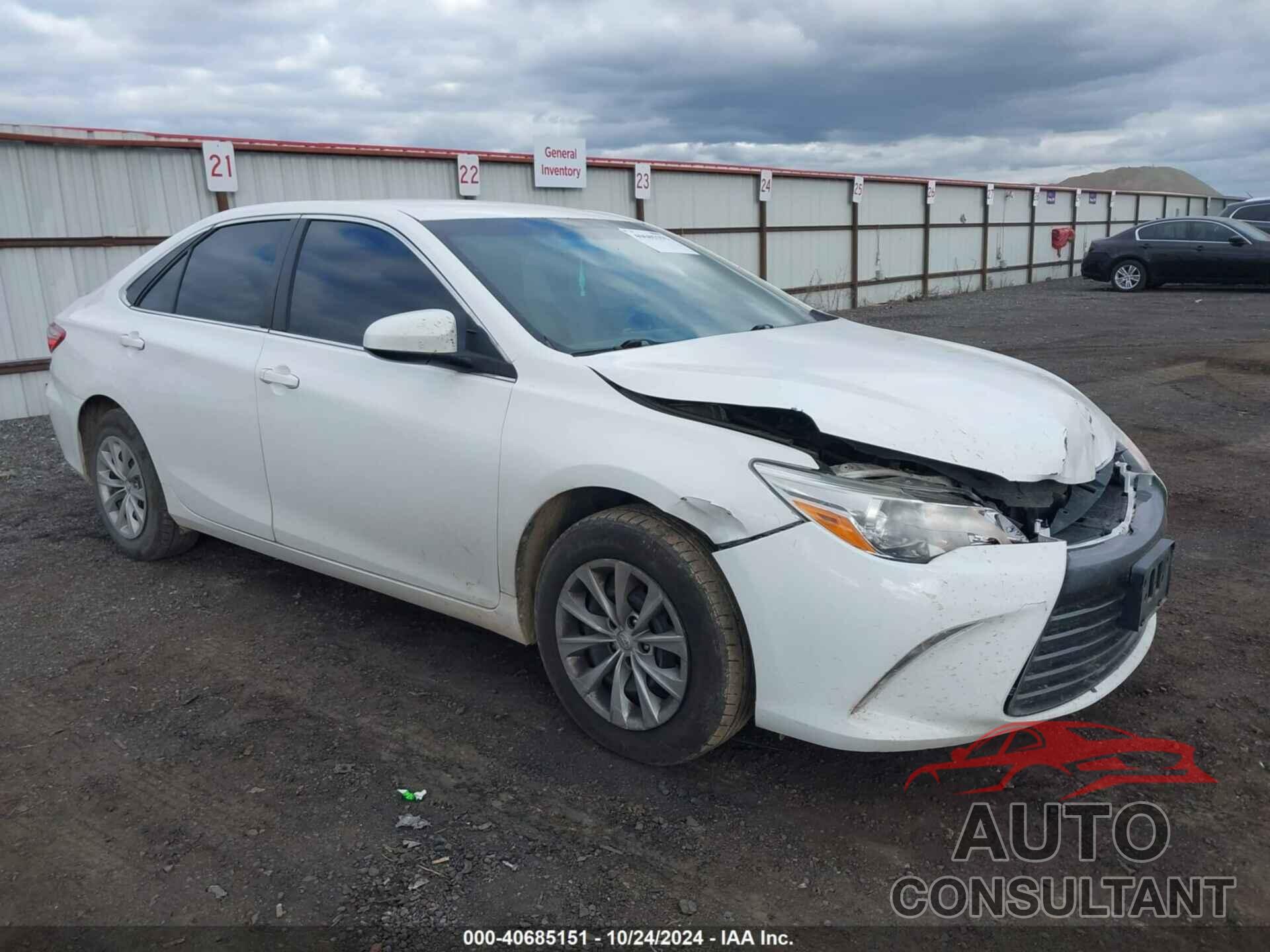 TOYOTA CAMRY 2016 - 4T4BF1FK5GR570490