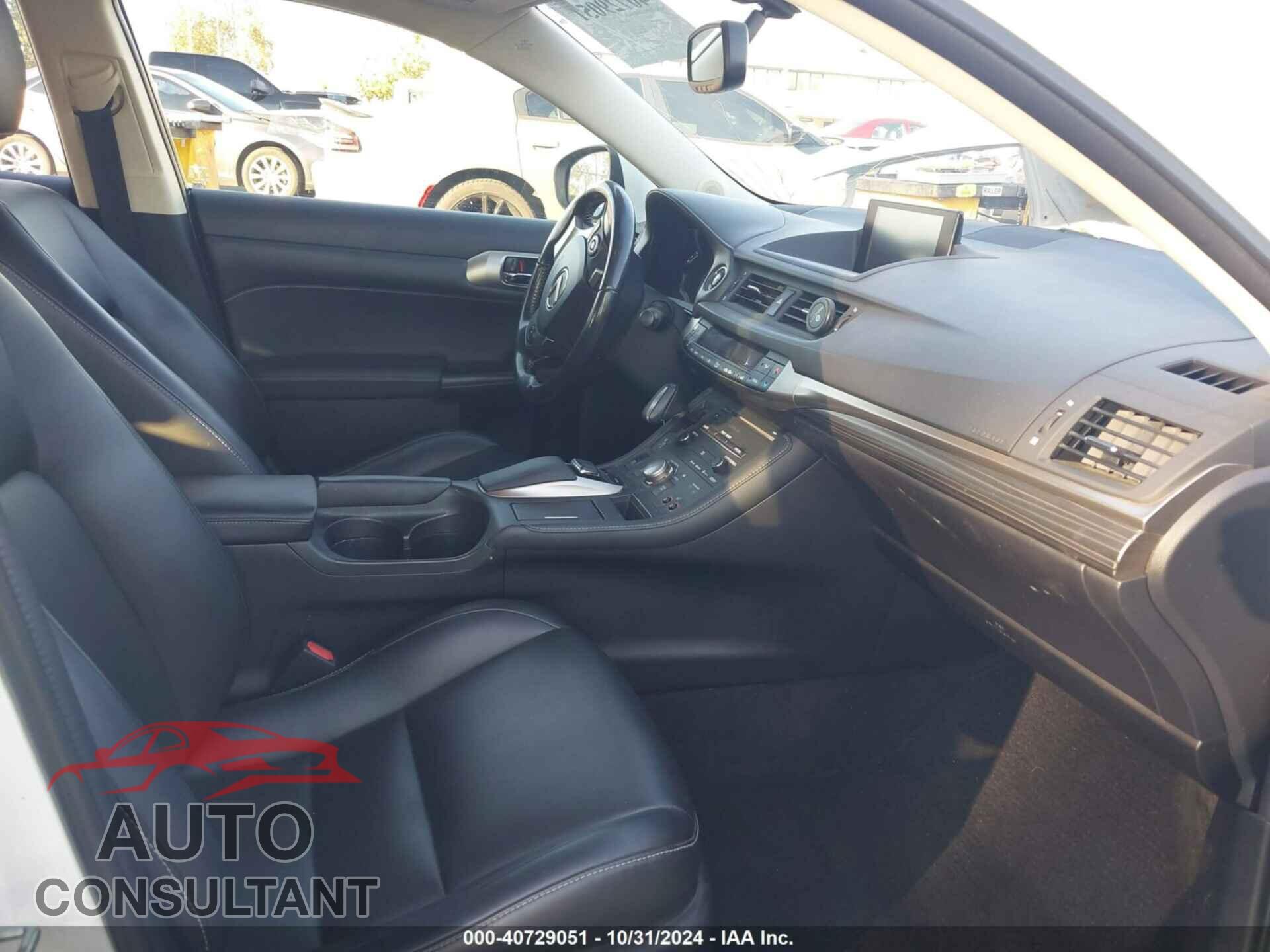 LEXUS CT 200H 2017 - JTHKD5BH5H2279845