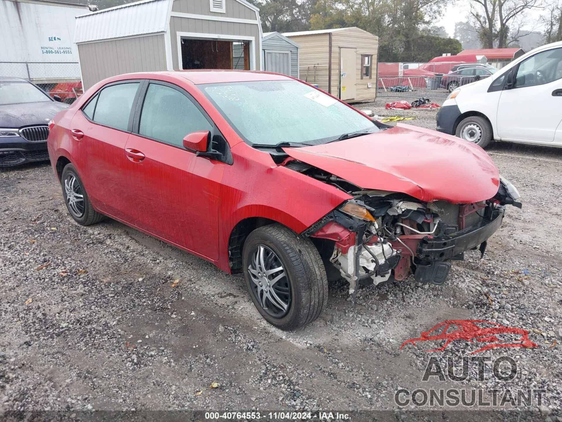 TOYOTA COROLLA 2016 - 5YFBURHE5GP445531