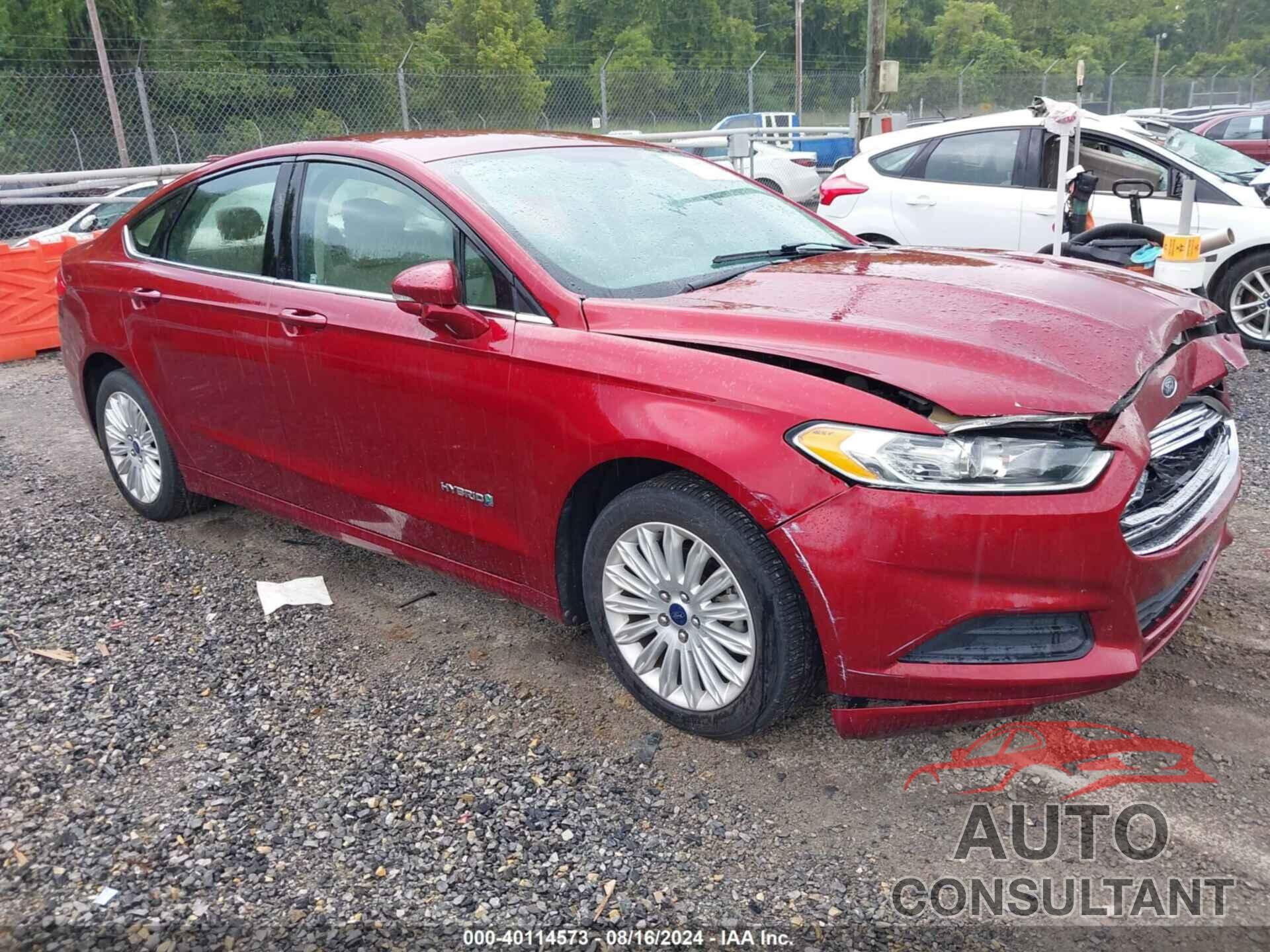 FORD FUSION HYBRID 2013 - 3FA6P0LU1DR271648