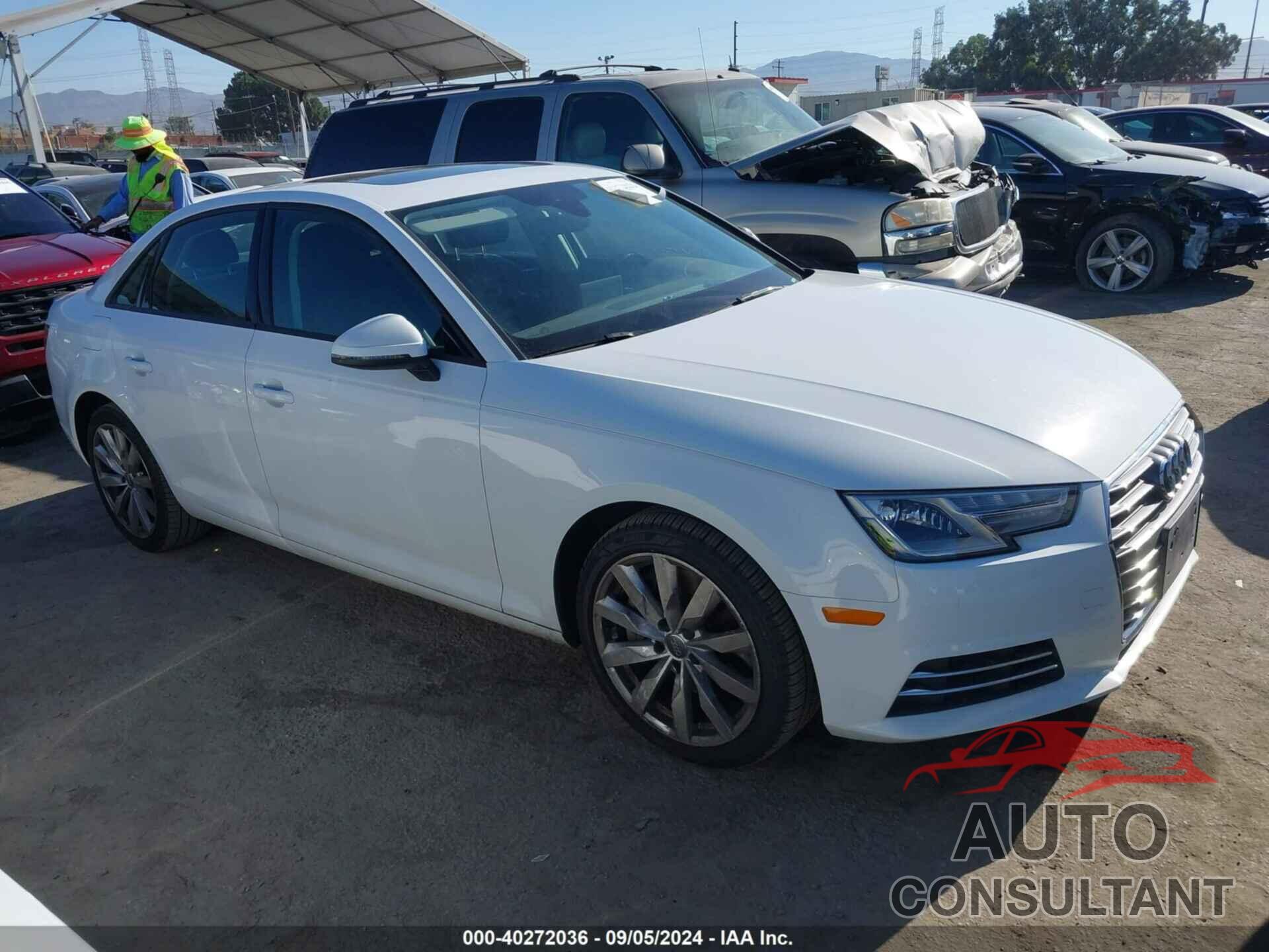 AUDI A4 2017 - WAUGNAF42HN021623