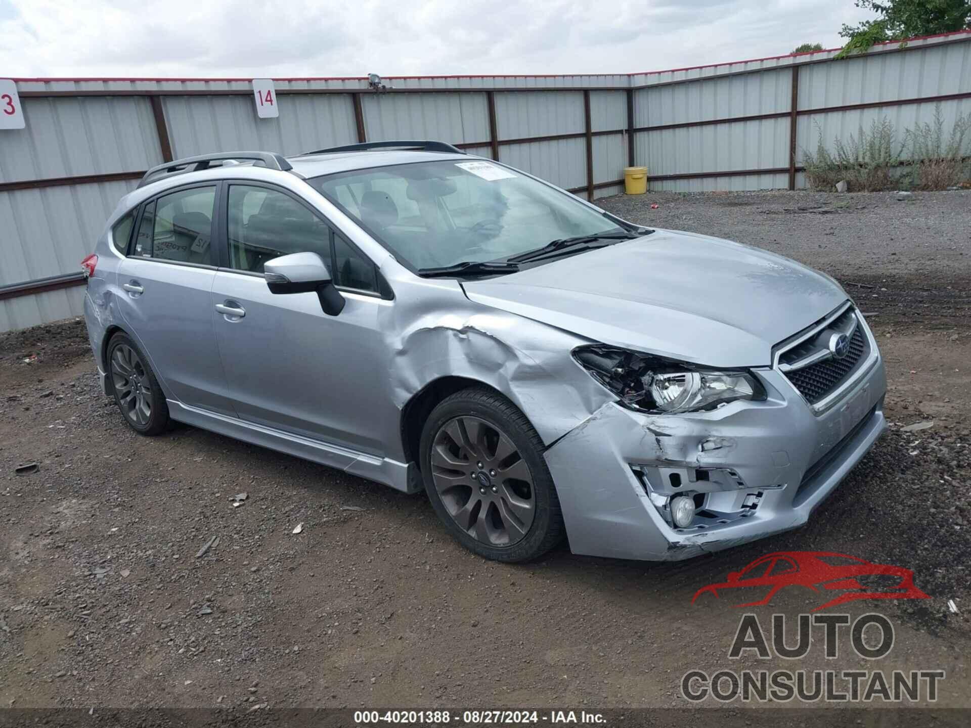 SUBARU IMPREZA 2016 - JF1GPAU67G8231607