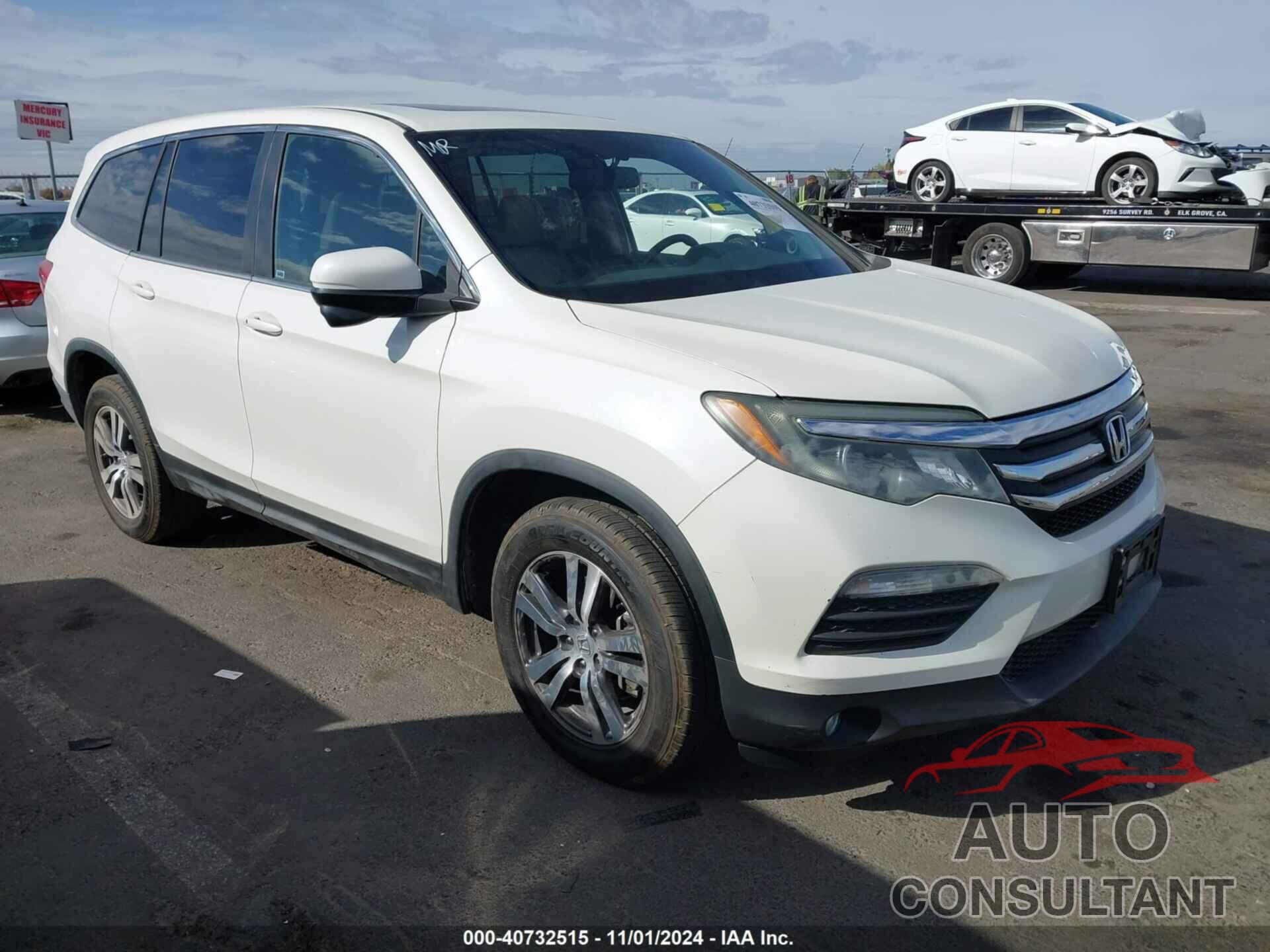 HONDA PILOT 2017 - 5FNYF6H55HB020228