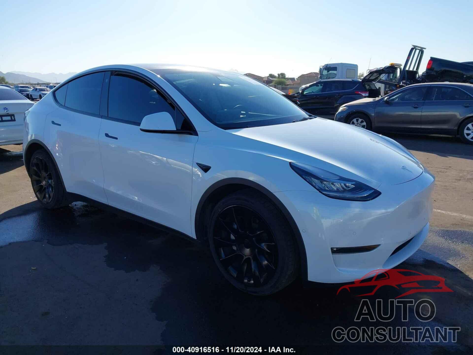 TESLA MODEL Y 2021 - 5YJYGDEEXMF208209