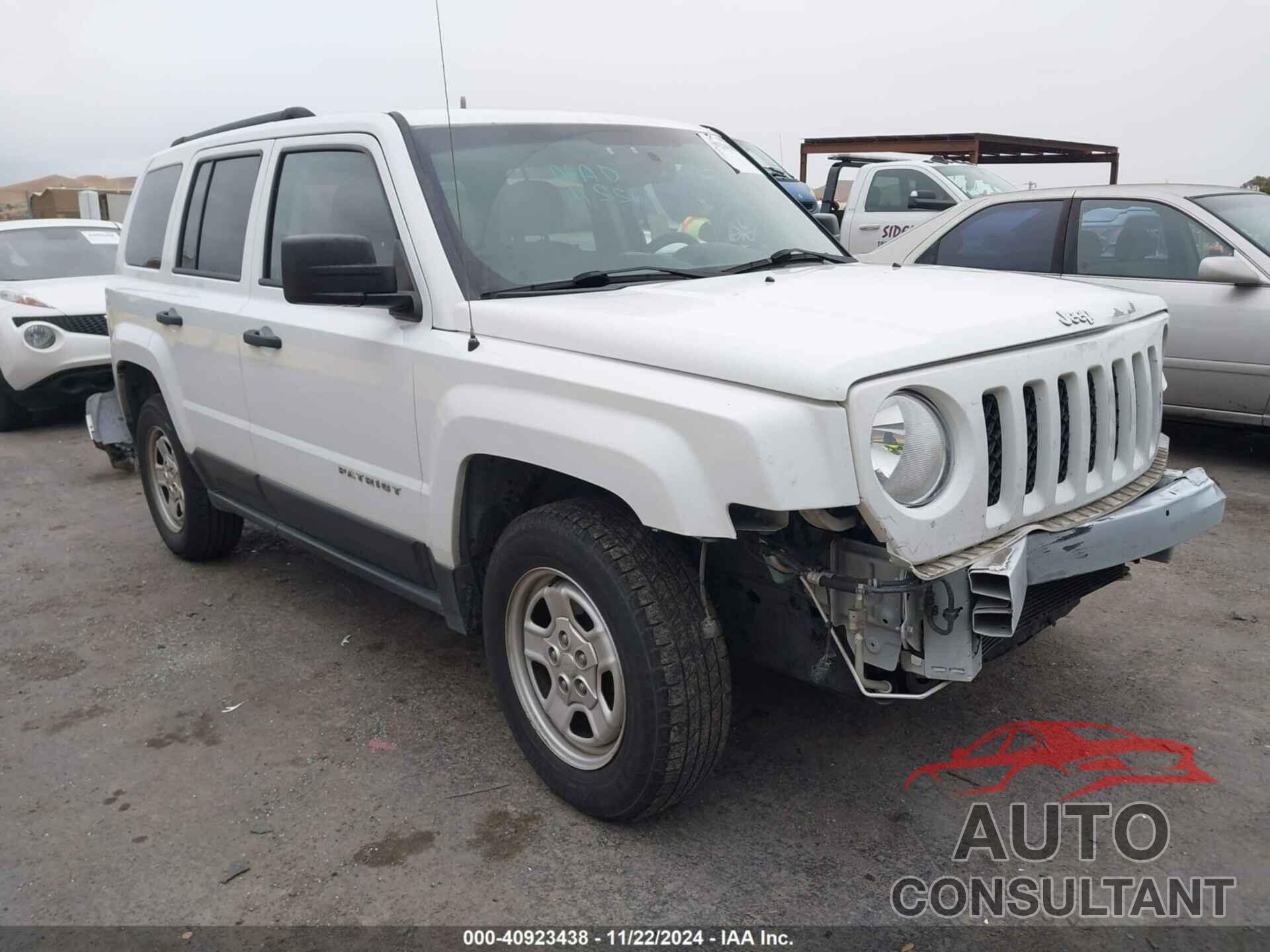 JEEP PATRIOT 2016 - 1C4NJPBA2GD813893