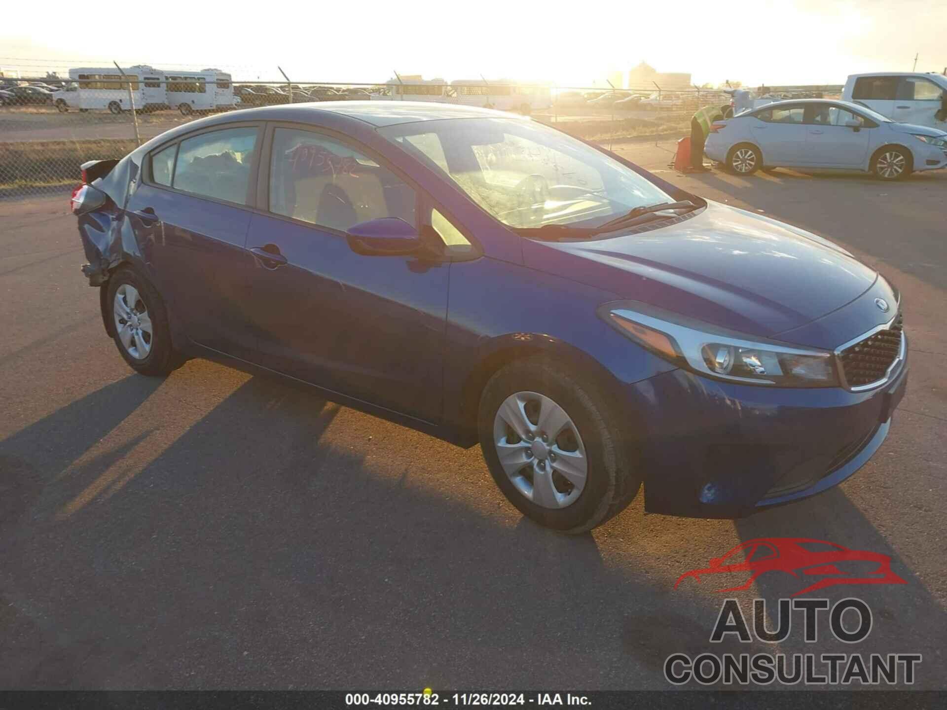 KIA FORTE 2018 - 3KPFL4A73JE247414