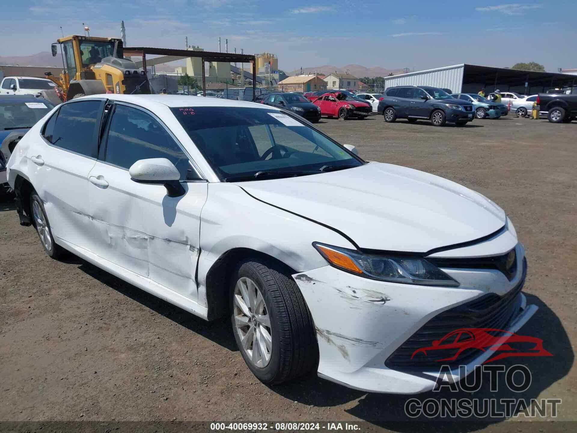 TOYOTA CAMRY 2019 - 4T1B11HK7KU803316