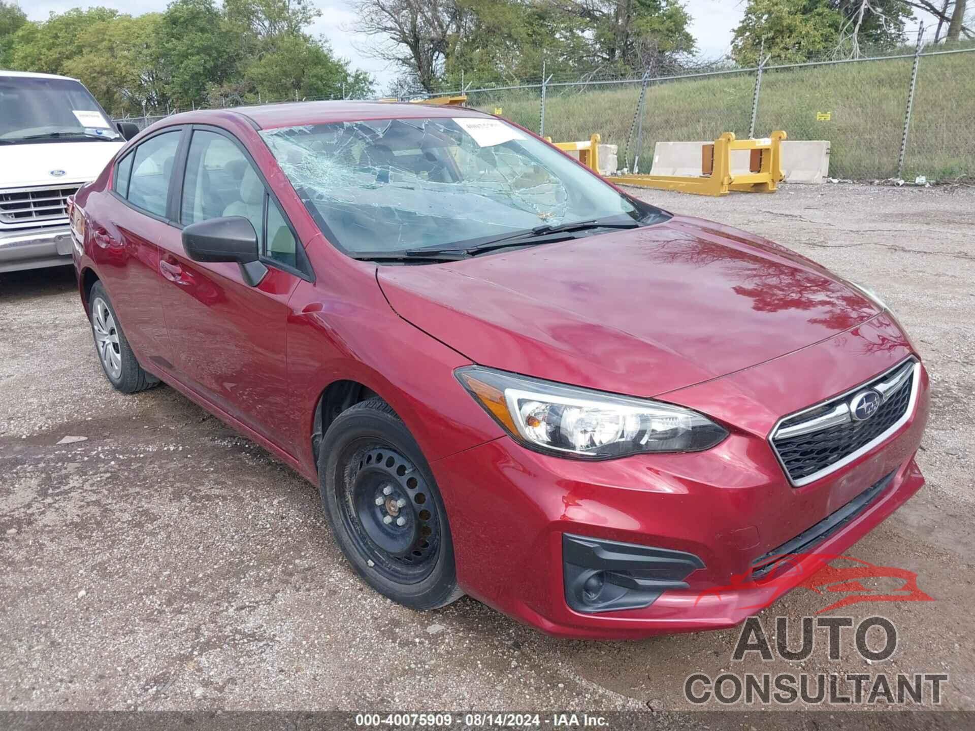 SUBARU IMPREZA 2019 - 4S3GKAA60K3620432