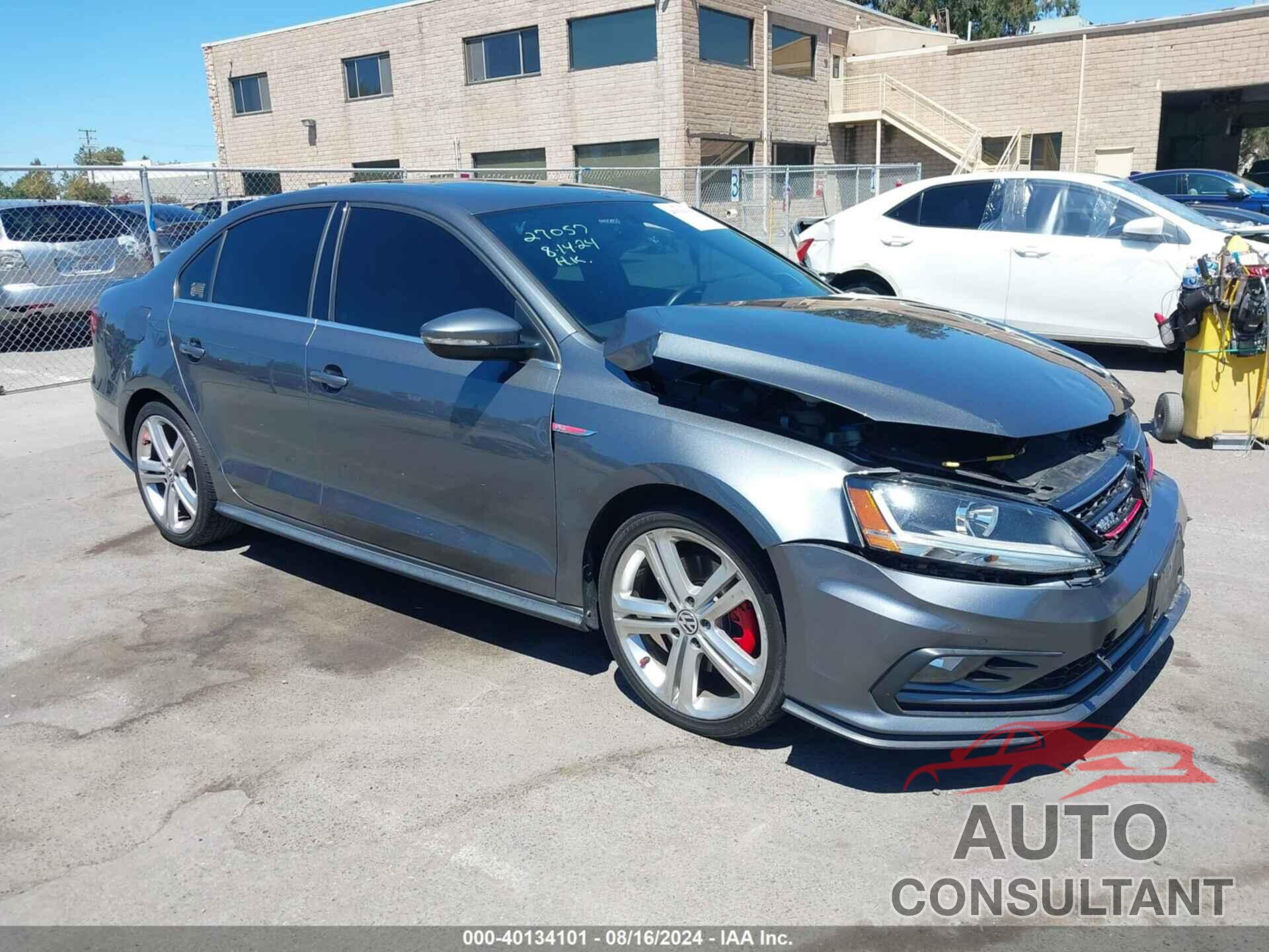 VOLKSWAGEN JETTA 2017 - 3VW4T7AJ2HM259071