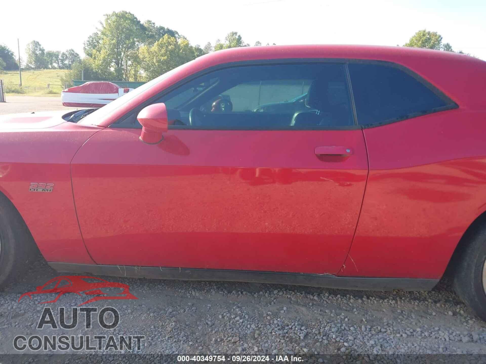 DODGE CHALLENGER 2012 - 2C3CDYCJ1CH206906