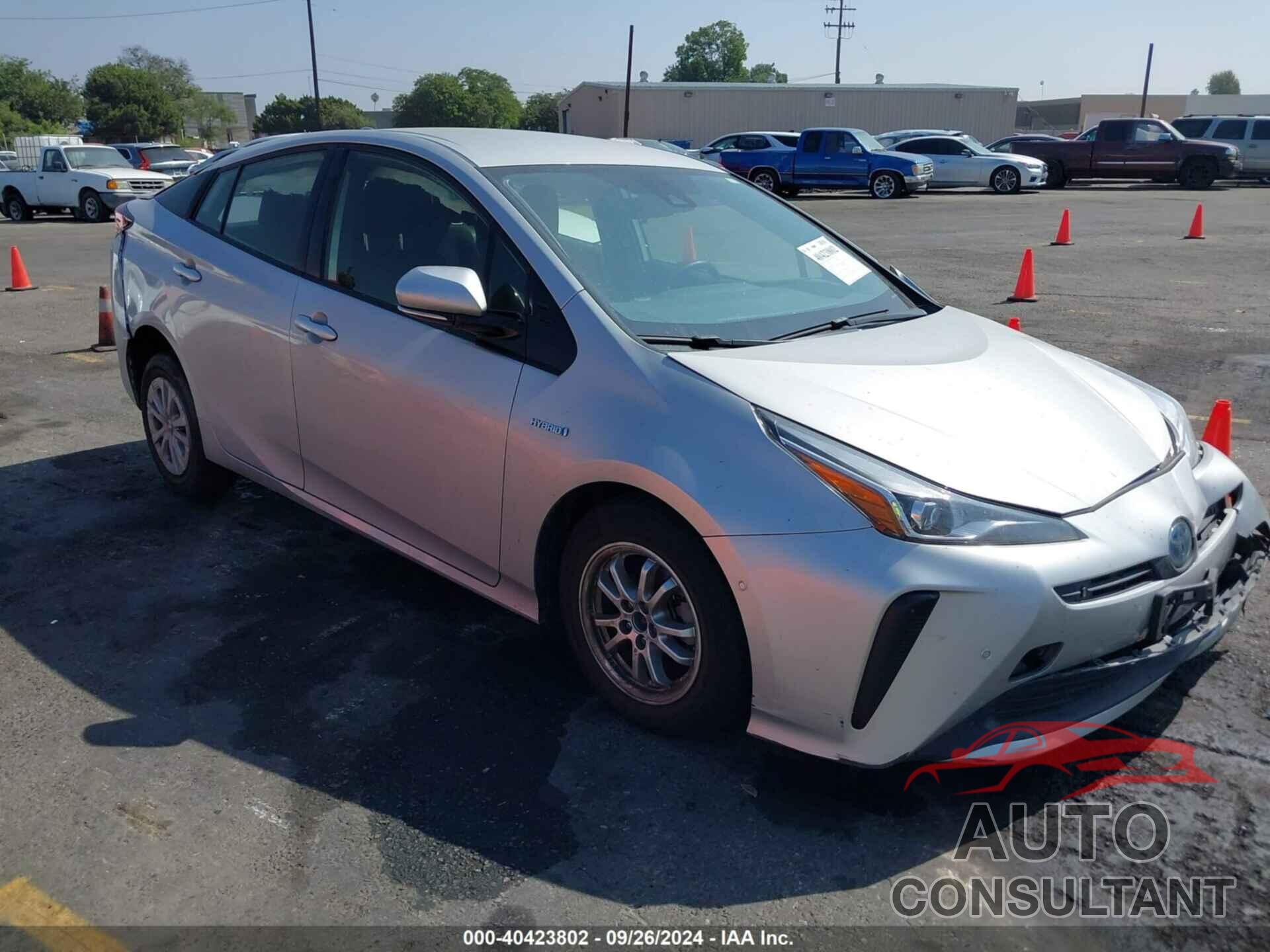 TOYOTA PRIUS 2019 - JTDKARFU2K3070203