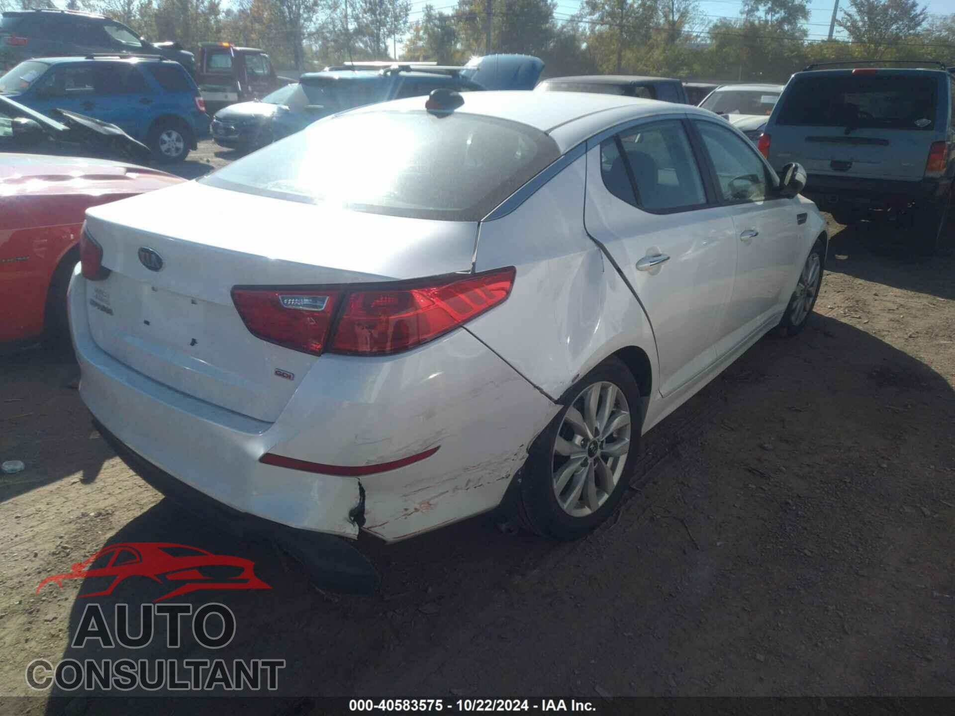 KIA OPTIMA 2015 - KNAGM4A75F5614122