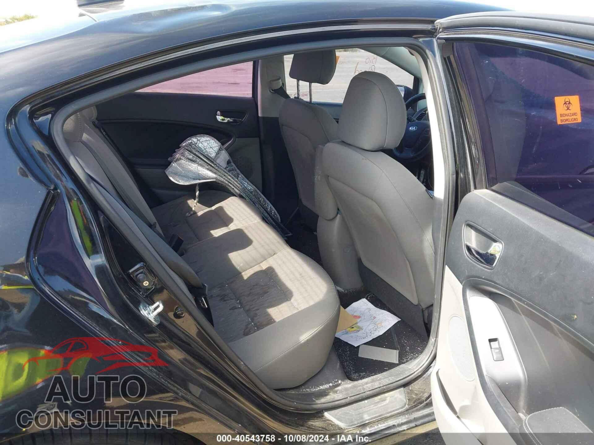 KIA FORTE 2016 - KNAFK4A68G5555240