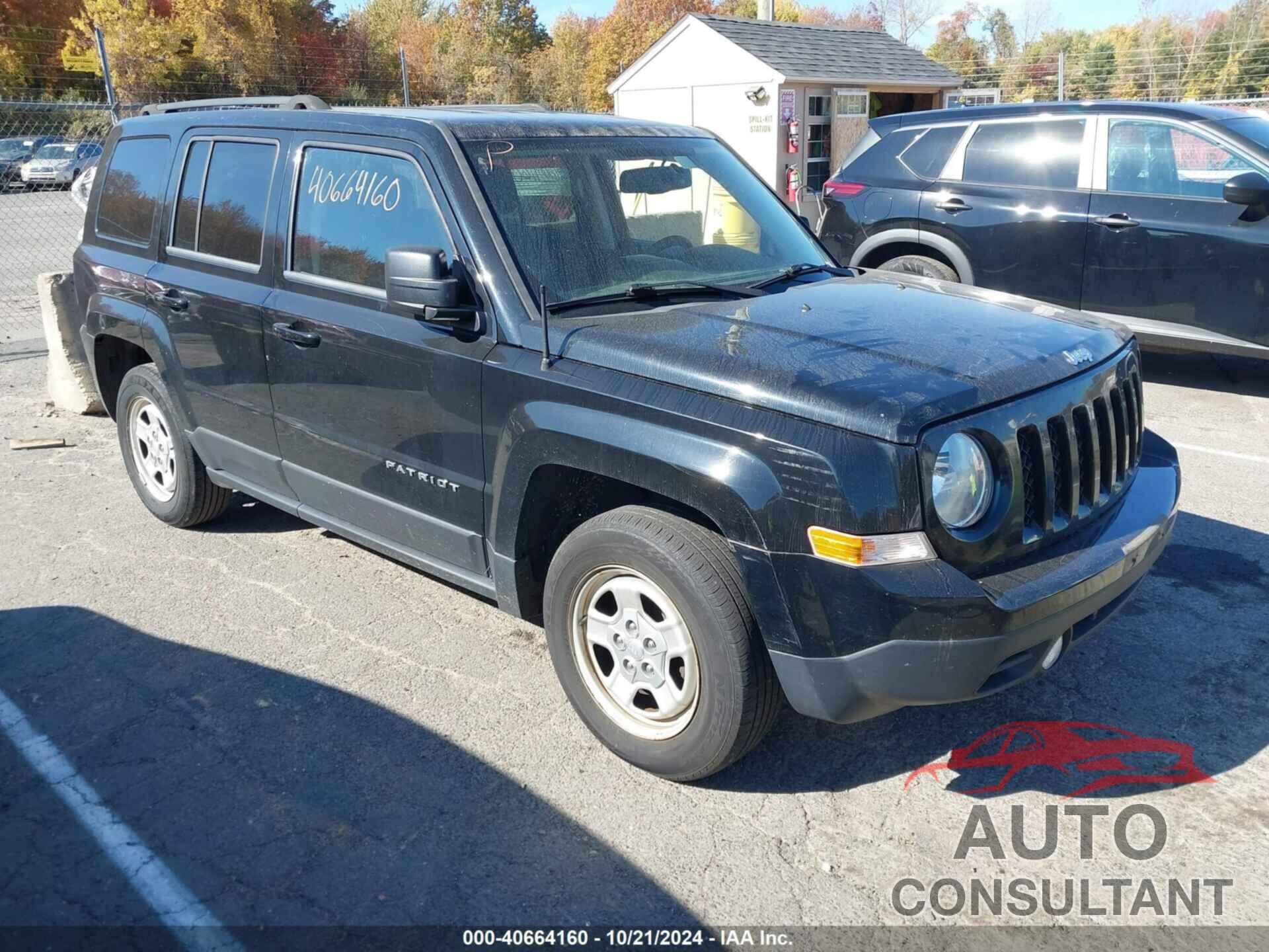 JEEP PATRIOT 2016 - 1C4NJPBA1GD810628